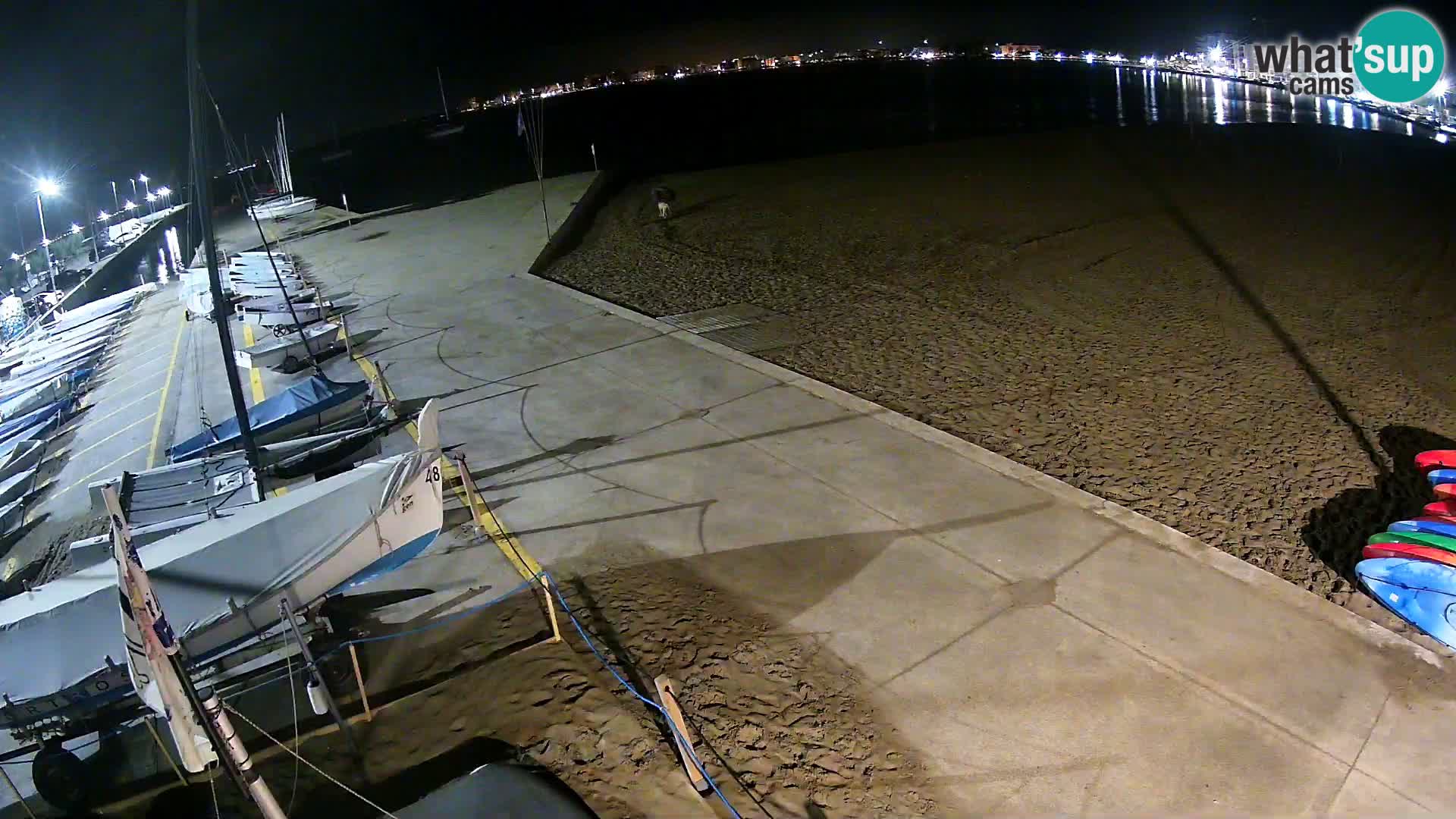 Roses webcam Port – Costa Brava – plage La Perola
