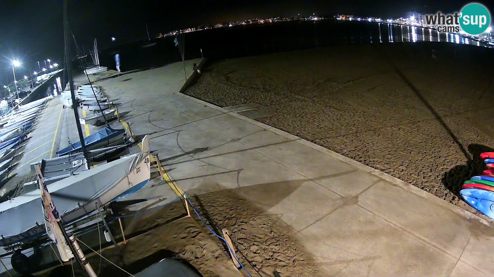 Webcam porto di Roses – Costa Brava – spiaggia La Perola