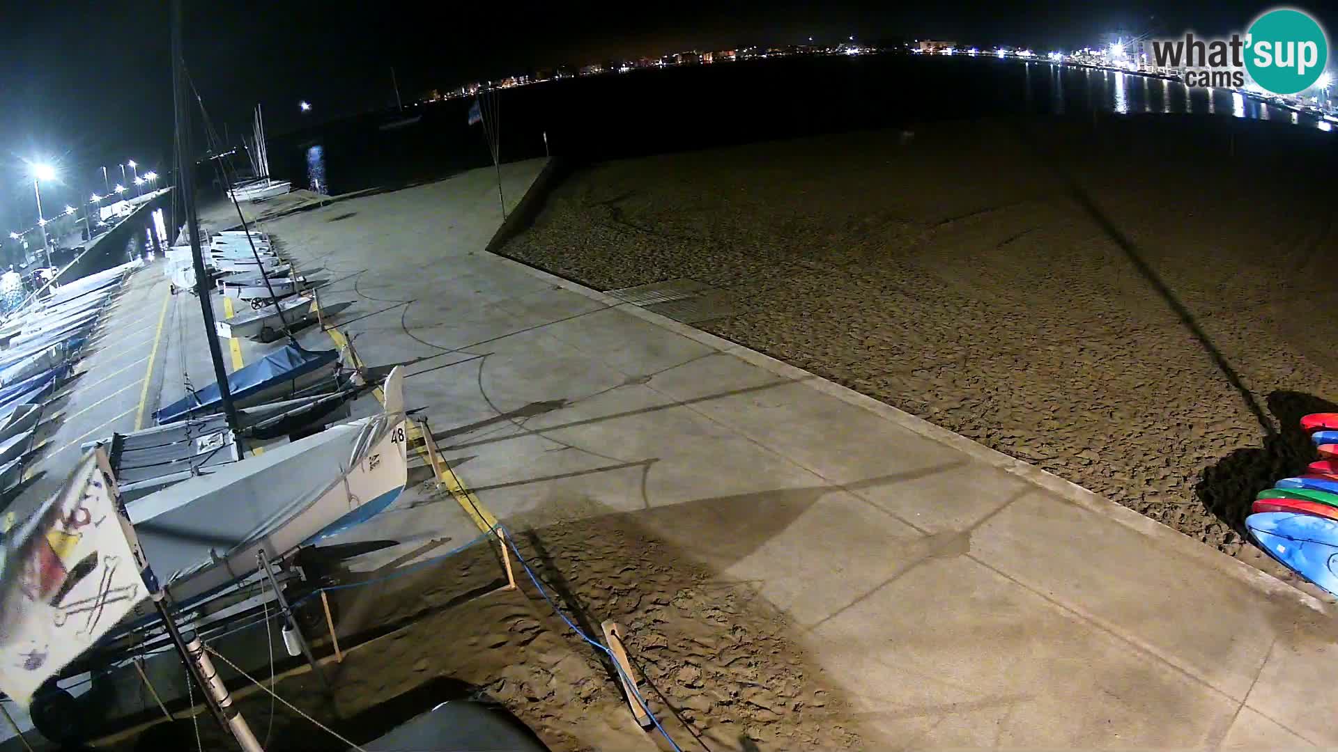 Webcam porto di Roses – Costa Brava – spiaggia La Perola