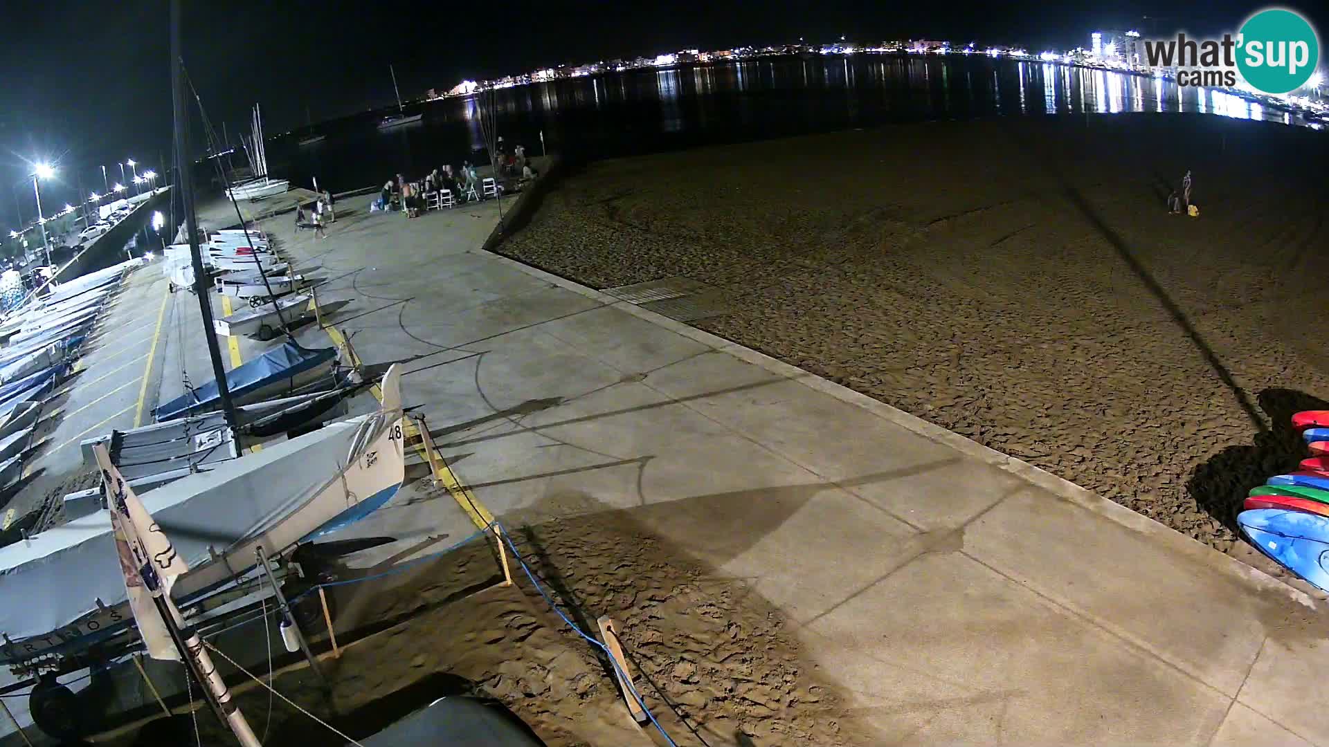 Webcam porto di Roses – Costa Brava – spiaggia La Perola