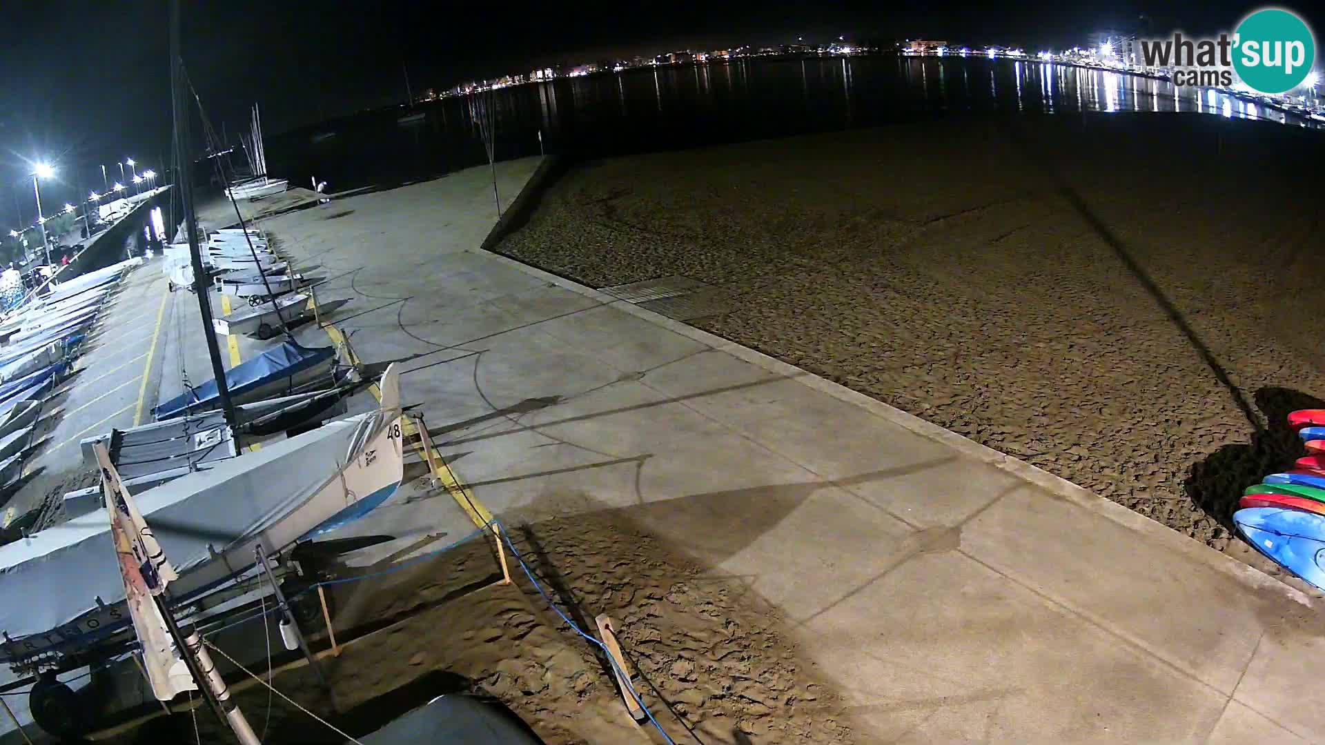 Webcam porto di Roses – Costa Brava – spiaggia La Perola