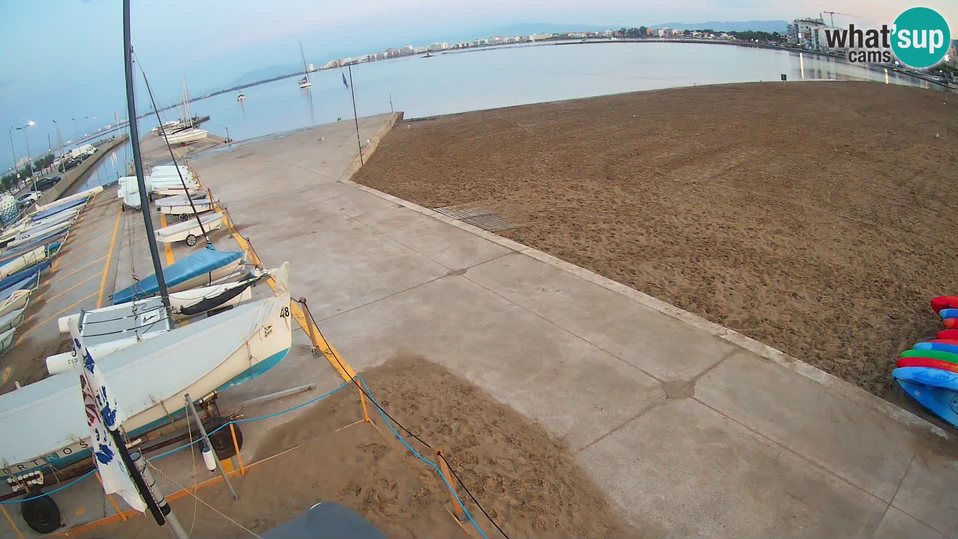 Roses webcam Port – Costa Brava – plage La Perola