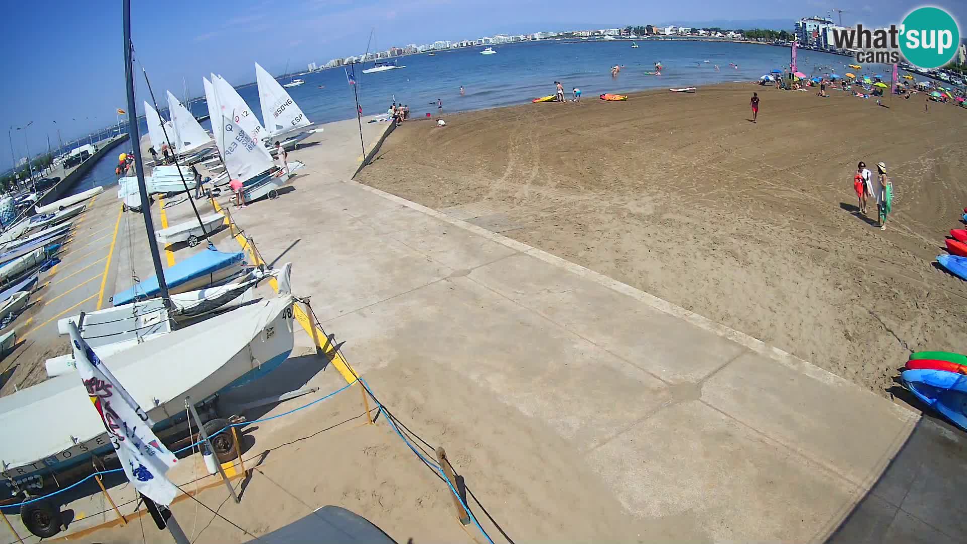Webcam Port of Roses – Costa Brava – La Perola Beach