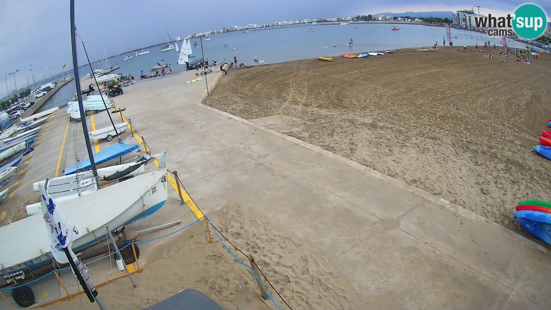 Webcam Hafen von Roses – Costa Brava – Strand La Perola