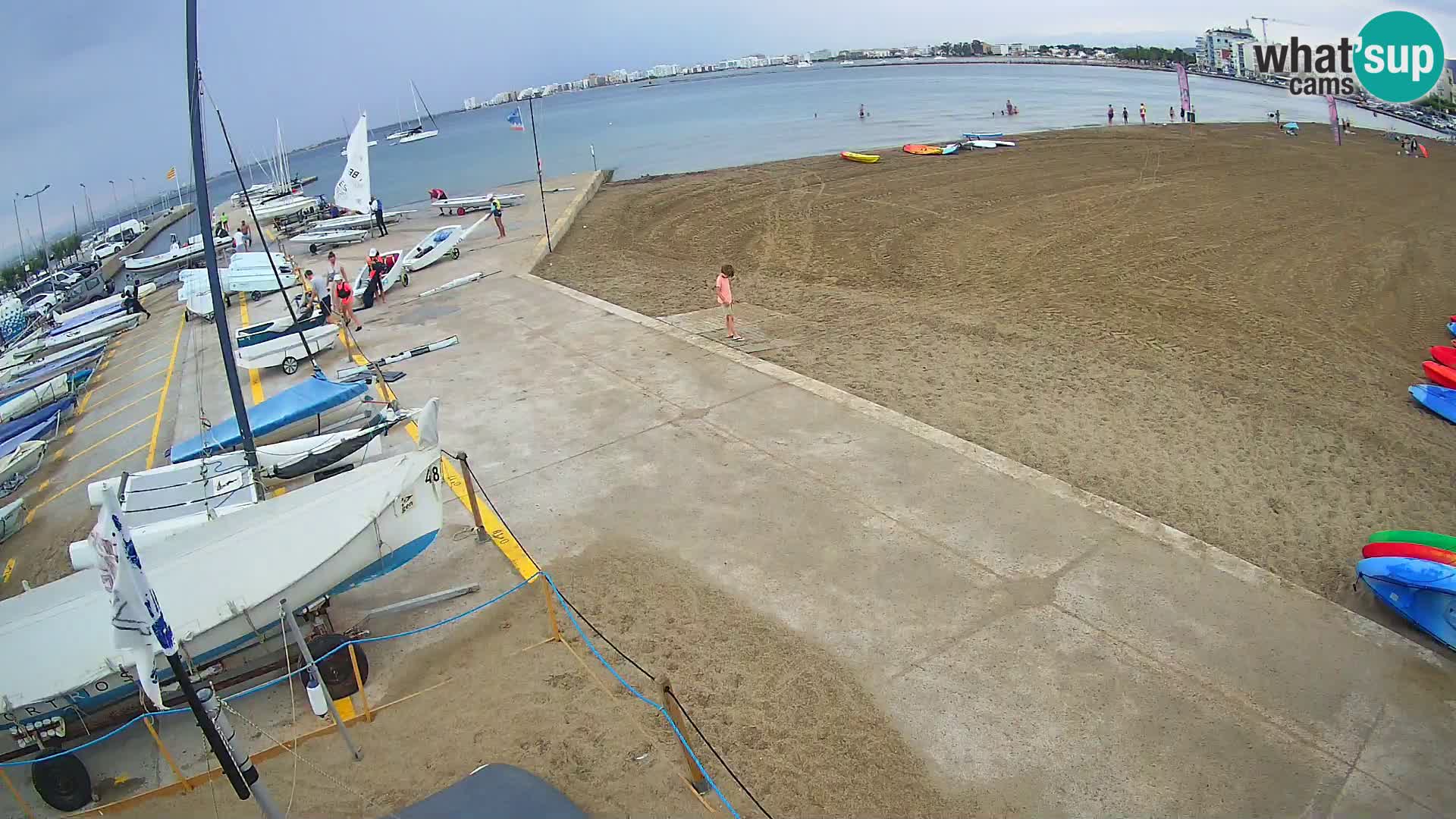 Roses webcam Port – Costa Brava – plage La Perola