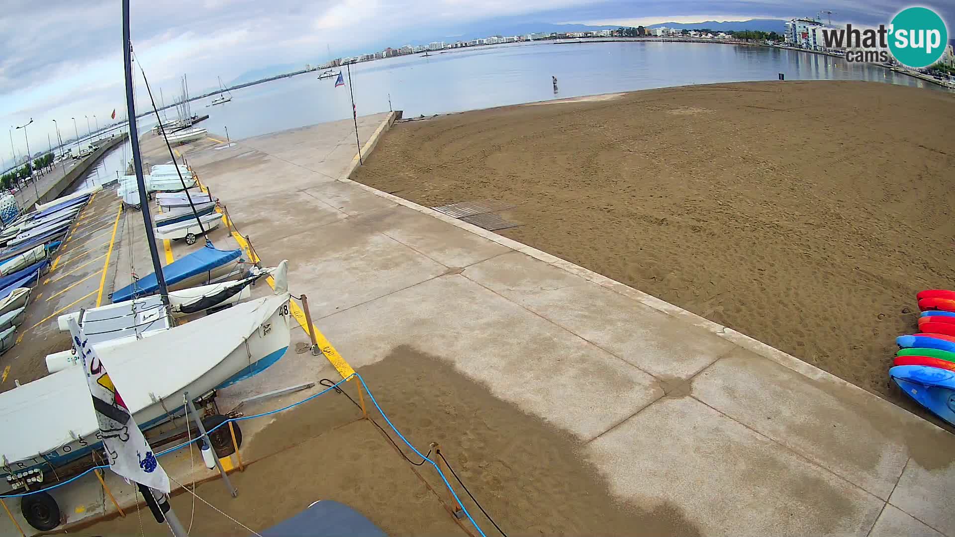 Kamera Roses marina – Costa Brava – plaža La Perola
