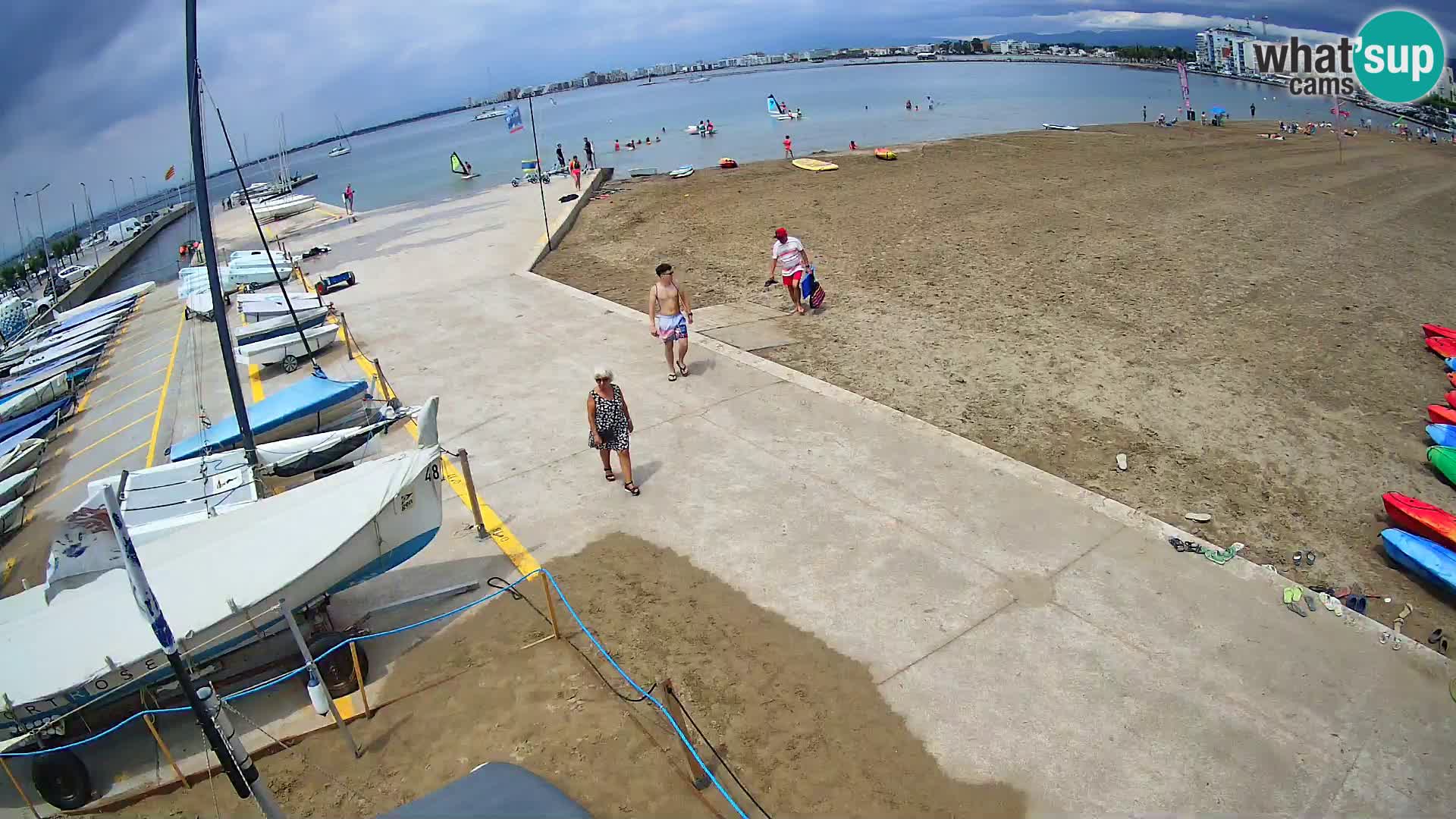 Webcam porto di Roses – Costa Brava – spiaggia La Perola