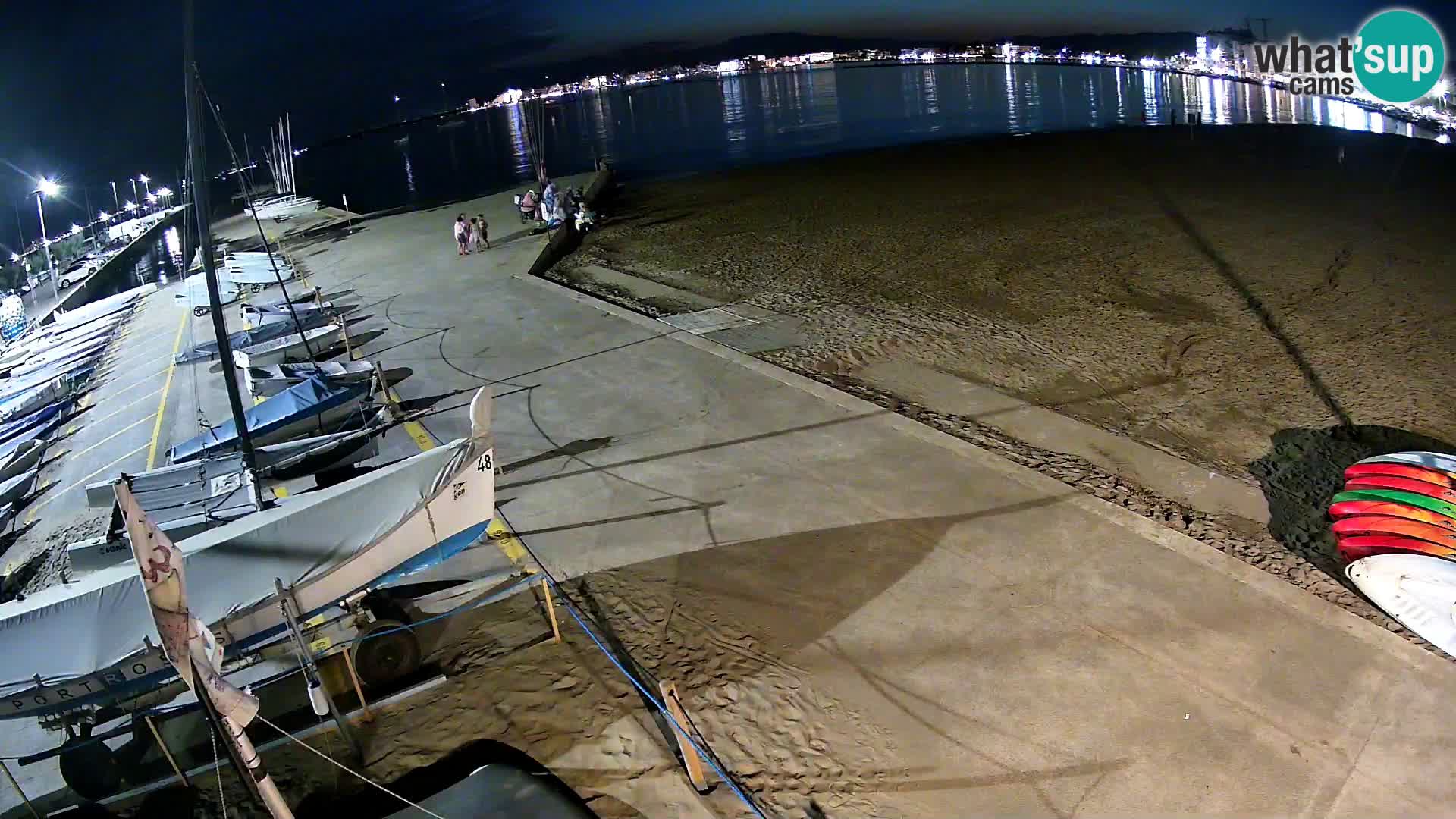 Webcam Hafen von Roses – Costa Brava – Strand La Perola