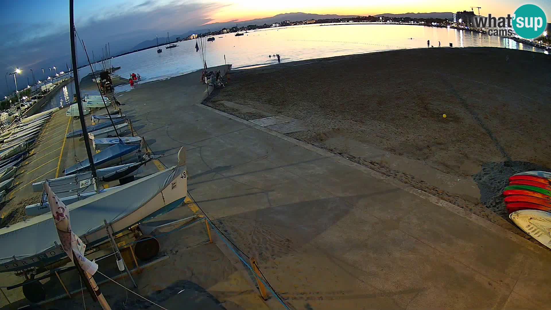 Kamera Roses marina – Costa Brava – plaža La Perola