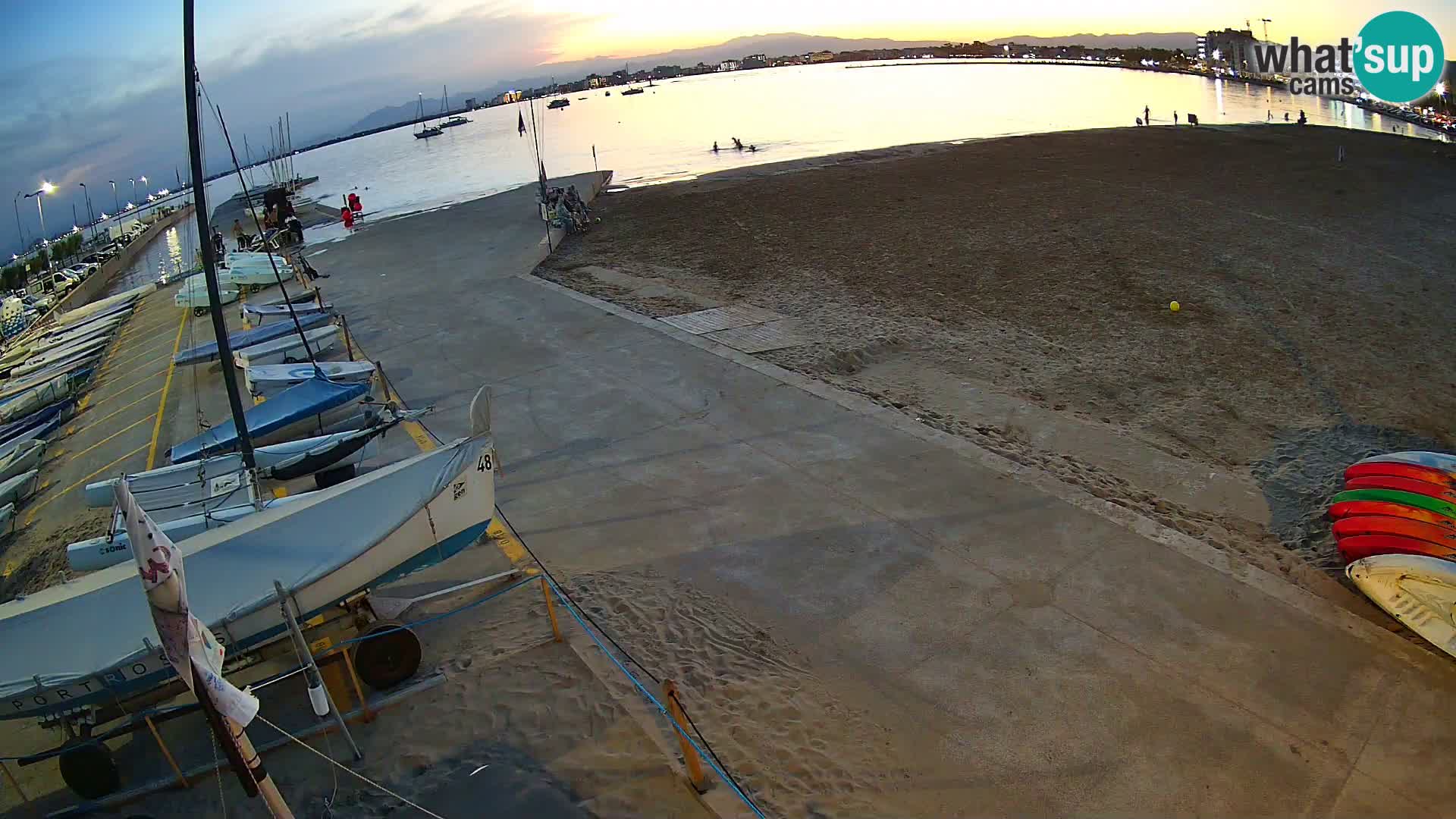 Kamera Roses marina – Costa Brava – plaža La Perola