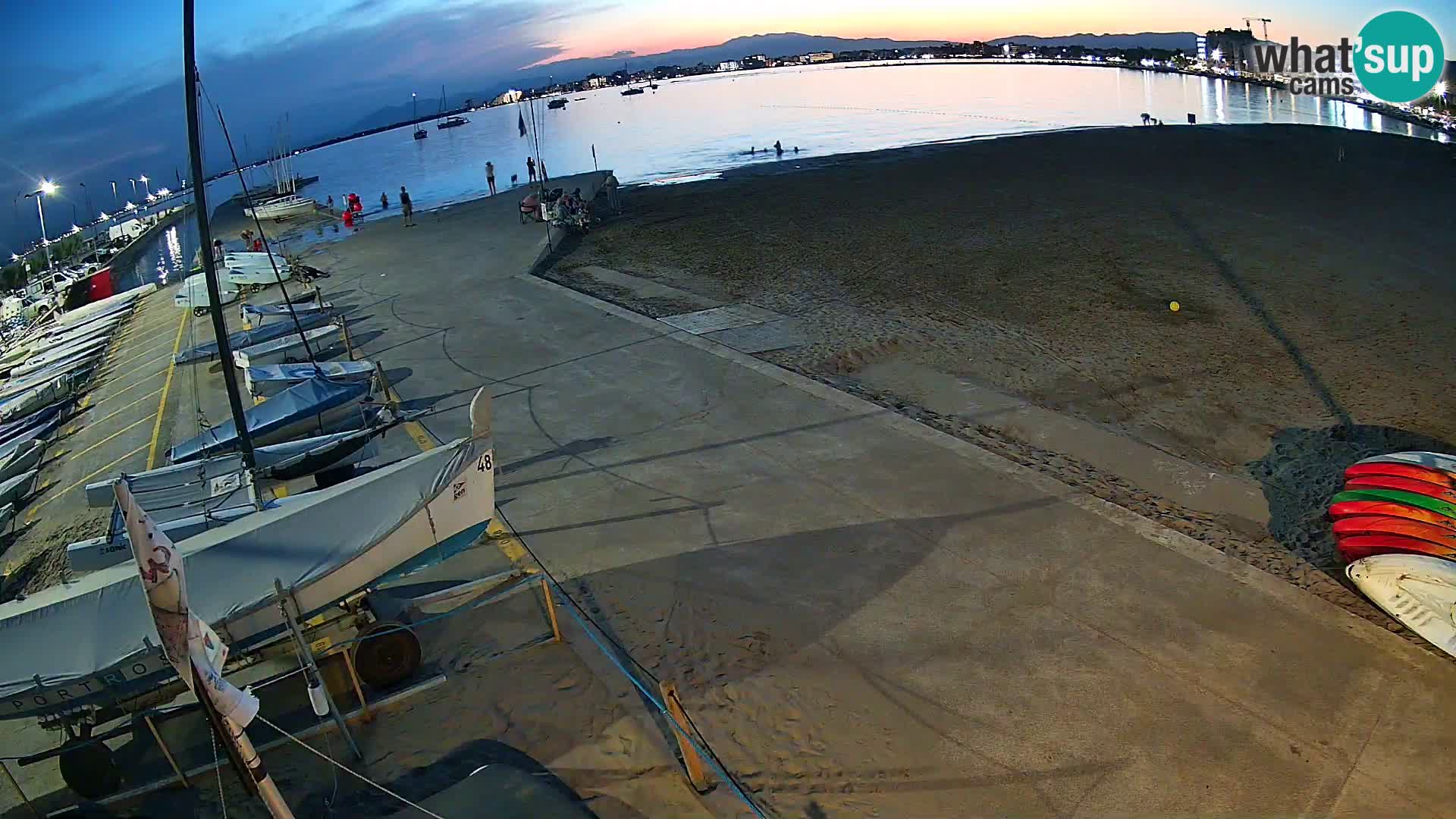 Webcam Hafen von Roses – Costa Brava – Strand La Perola