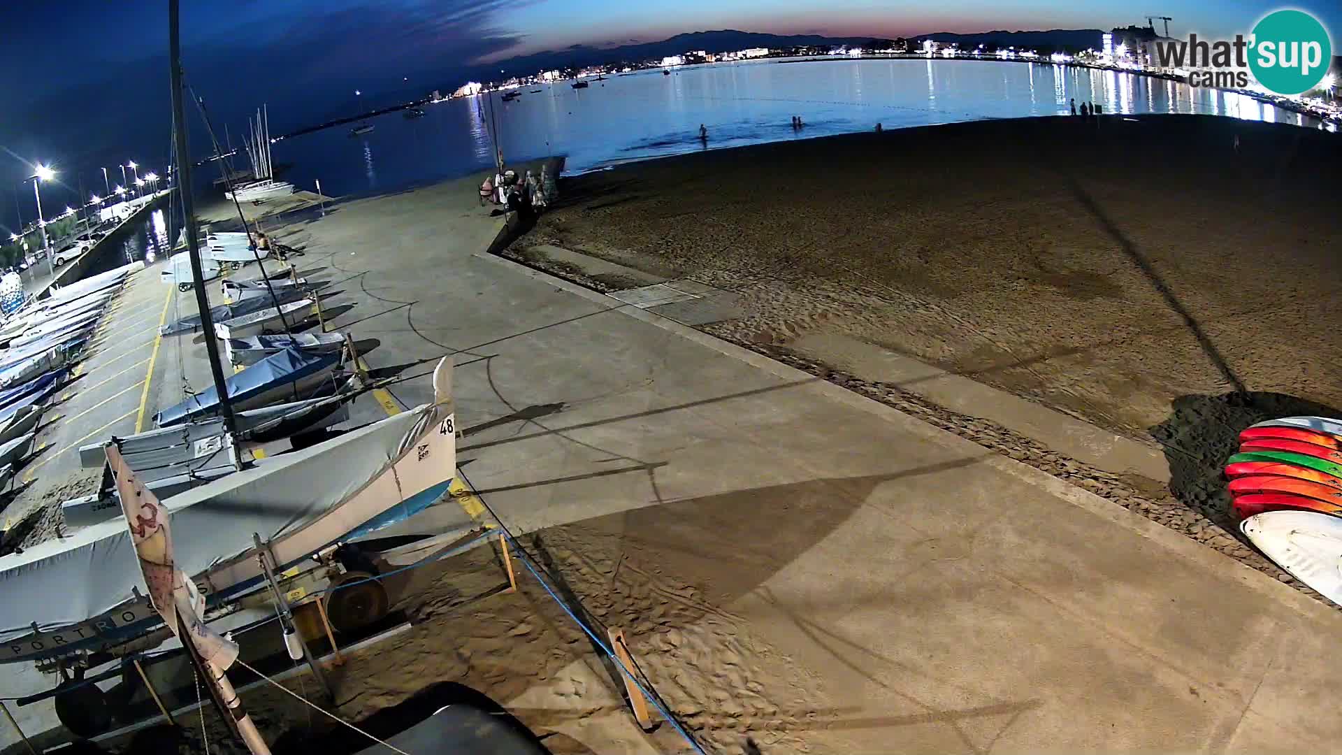 Webcam porto di Roses – Costa Brava – spiaggia La Perola
