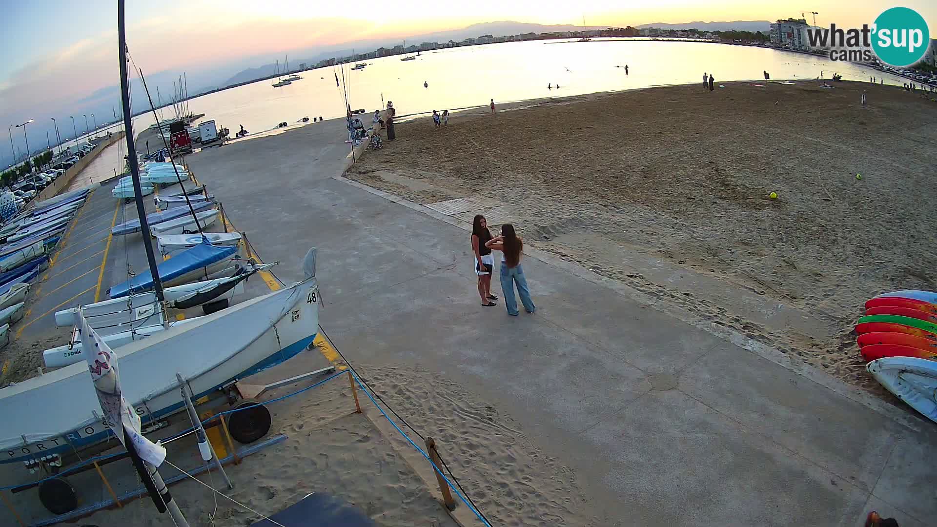 Kamera Roses marina – Costa Brava – plaža La Perola