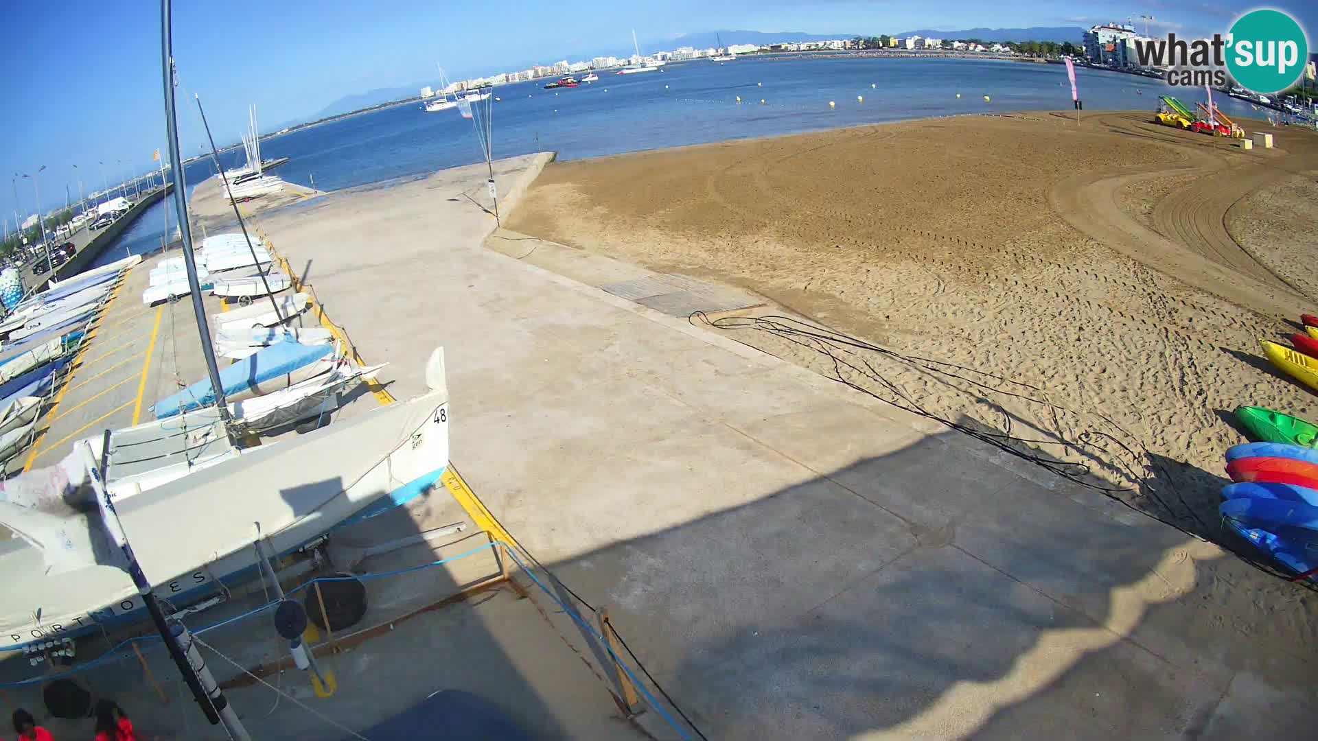 Webcam Port of Roses – Costa Brava – La Perola Beach