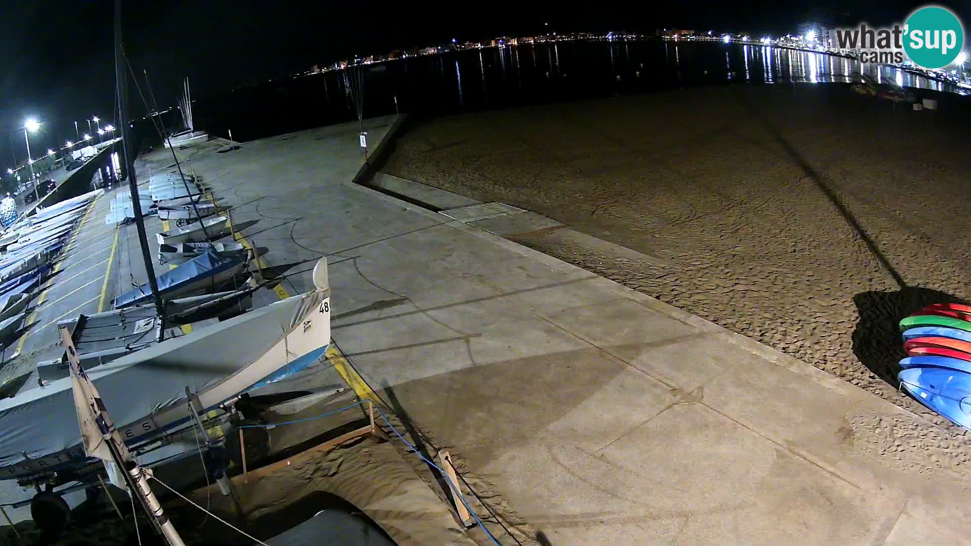 Webcam porto di Roses – Costa Brava – spiaggia La Perola