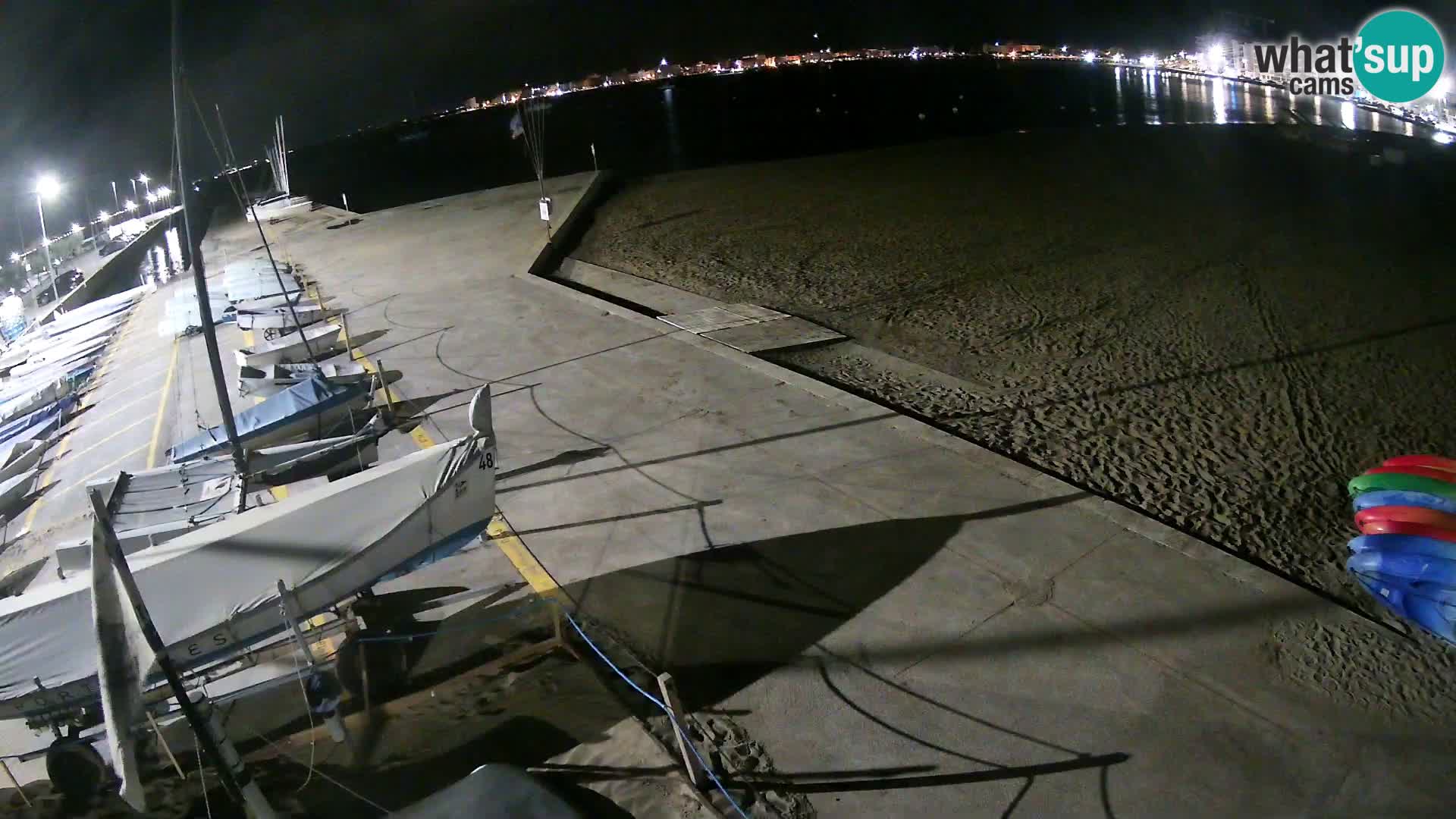Webcam Hafen von Roses – Costa Brava – Strand La Perola