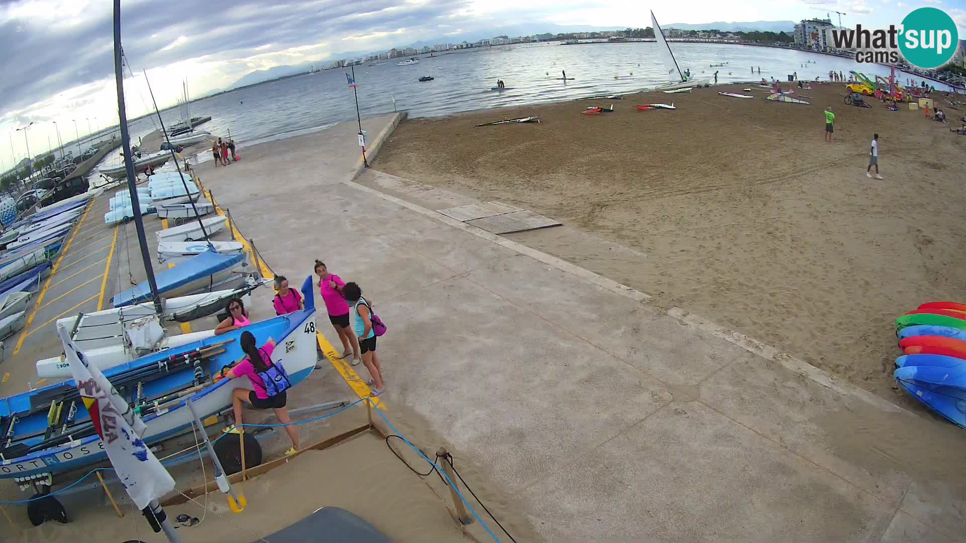 Kamera Roses marina – Costa Brava – plaža La Perola