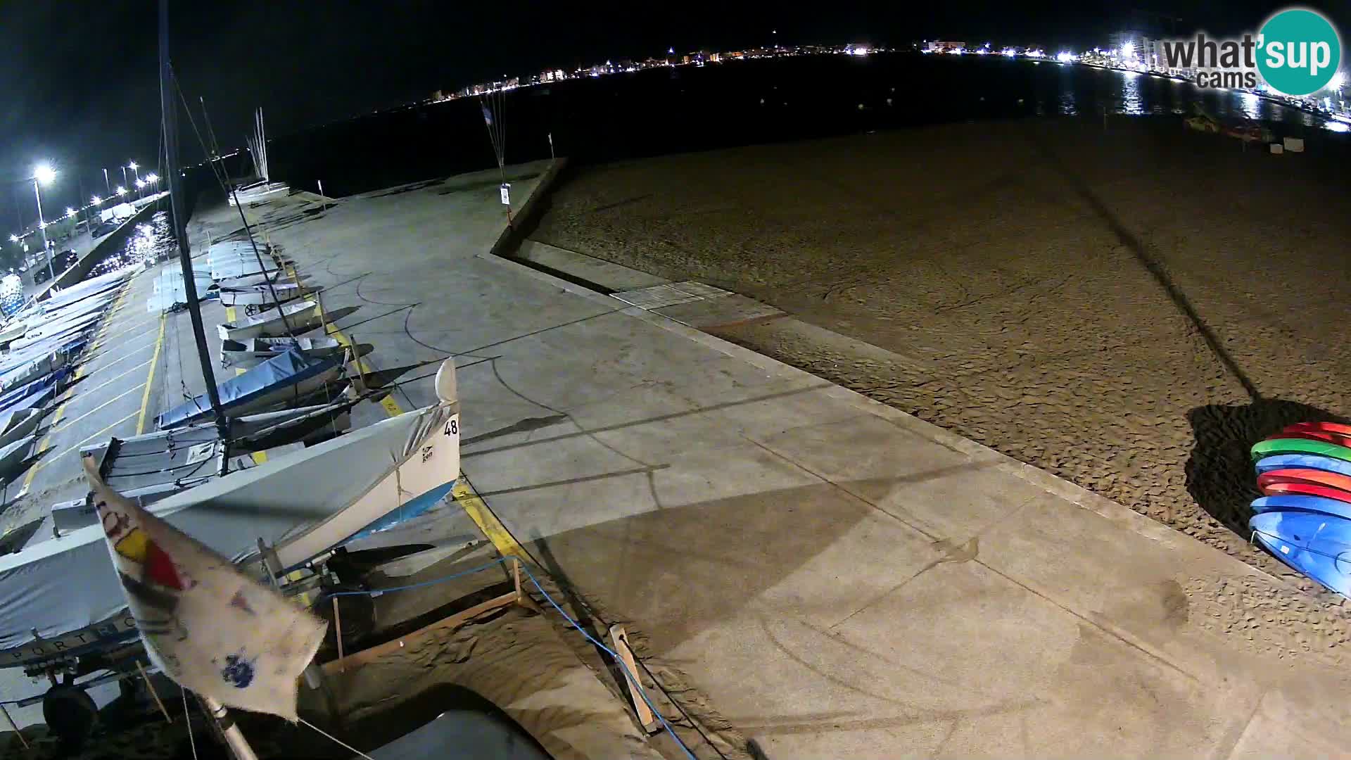 Webcam Hafen von Roses – Costa Brava – Strand La Perola