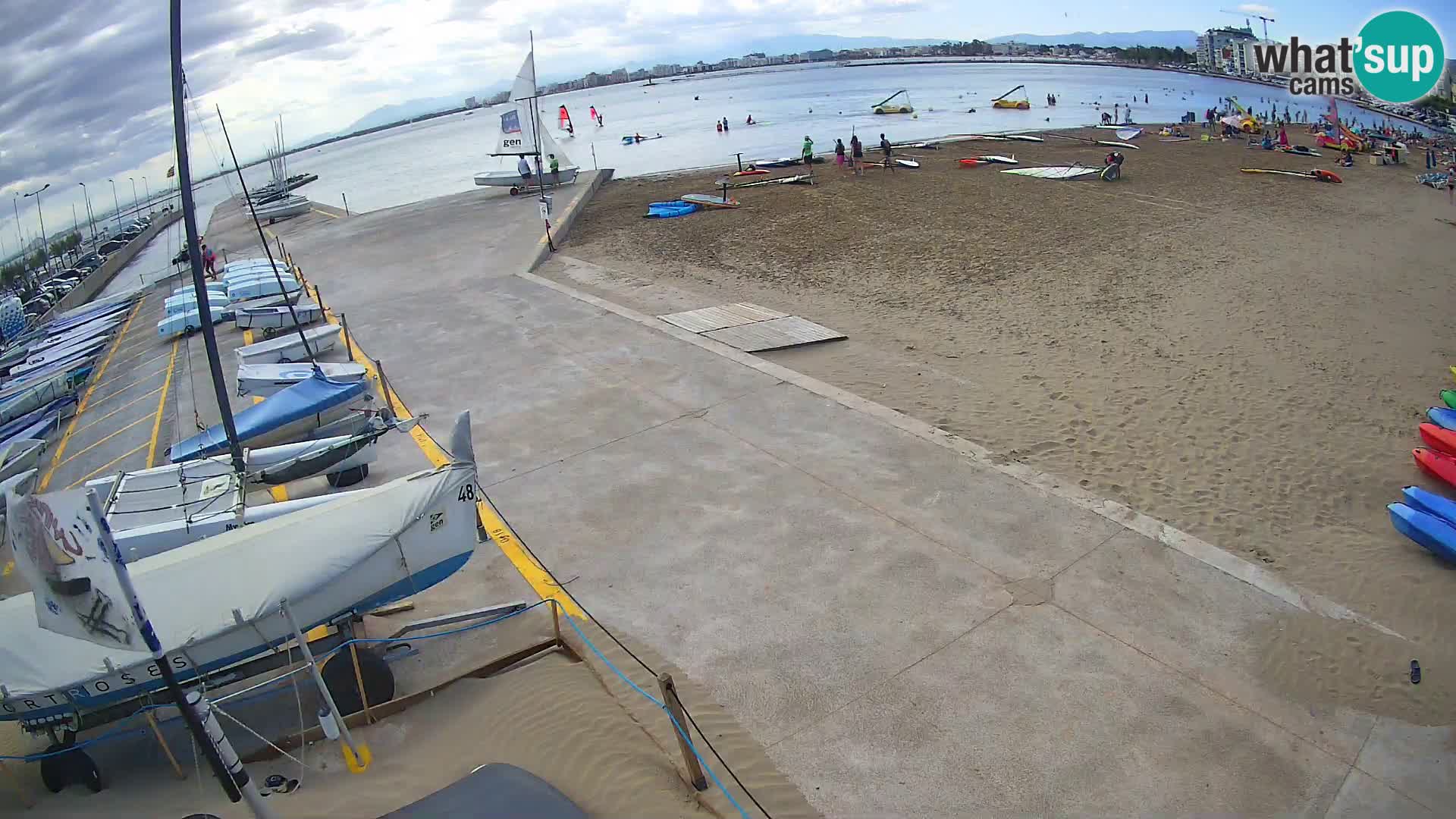 Kamera Roses marina – Costa Brava – plaža La Perola