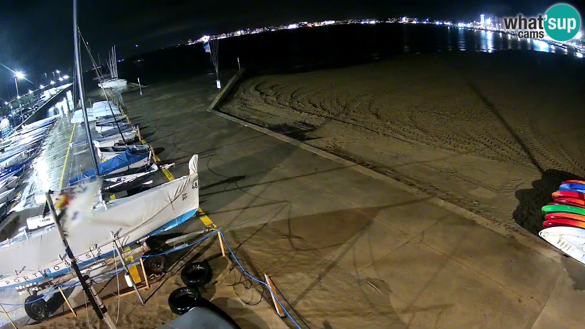 Webcam Port of Roses – Costa Brava – La Perola Beach