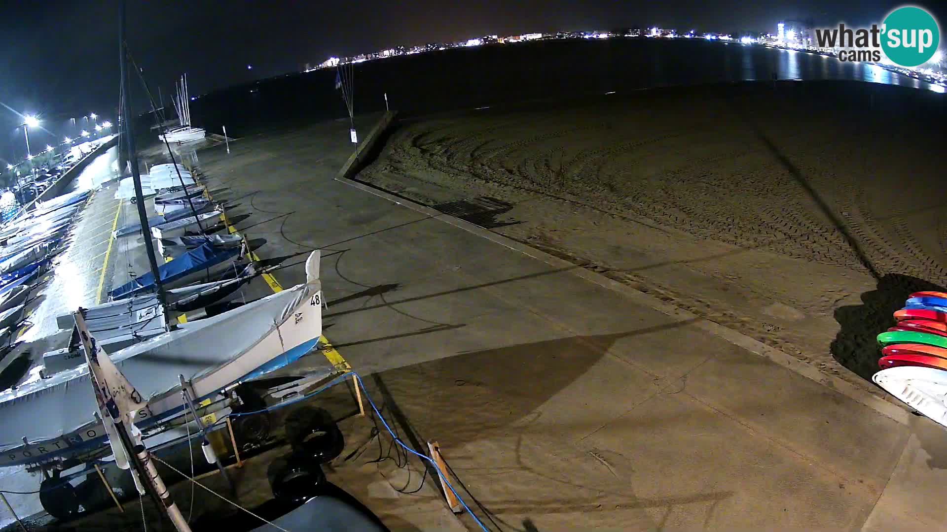 Webcam Hafen von Roses – Costa Brava – Strand La Perola