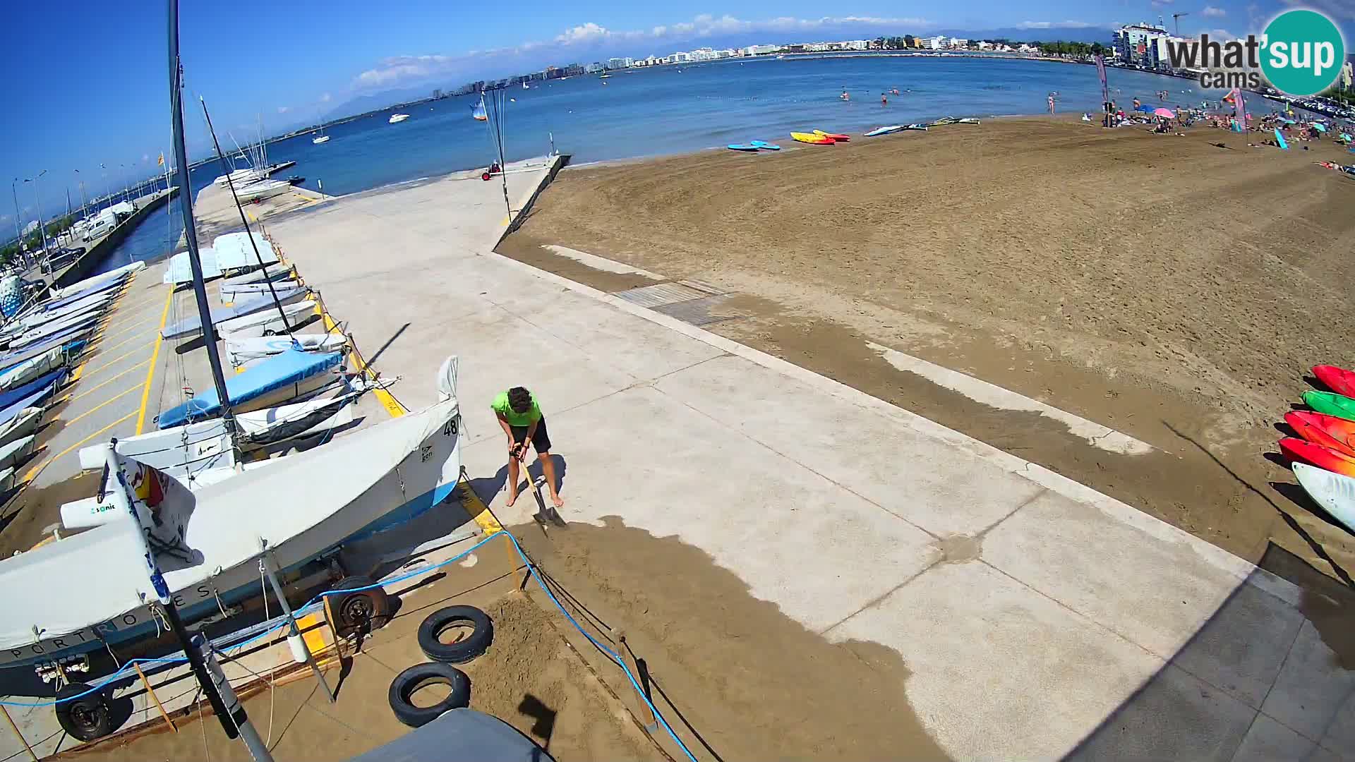 Webcam Port of Roses – Costa Brava – La Perola Beach
