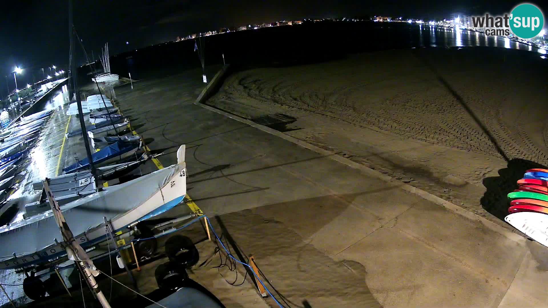 Webcam porto di Roses – Costa Brava – spiaggia La Perola