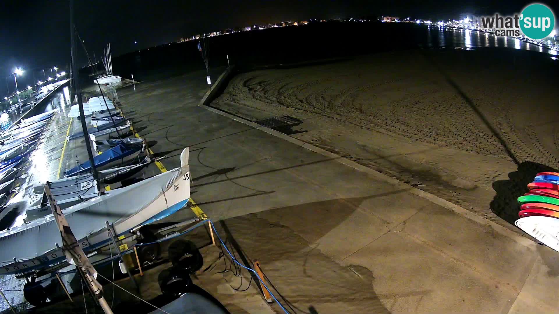 Webcam Hafen von Roses – Costa Brava – Strand La Perola