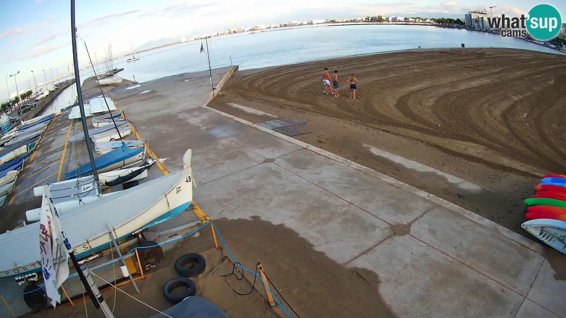 Webcam Hafen von Roses – Costa Brava – Strand La Perola