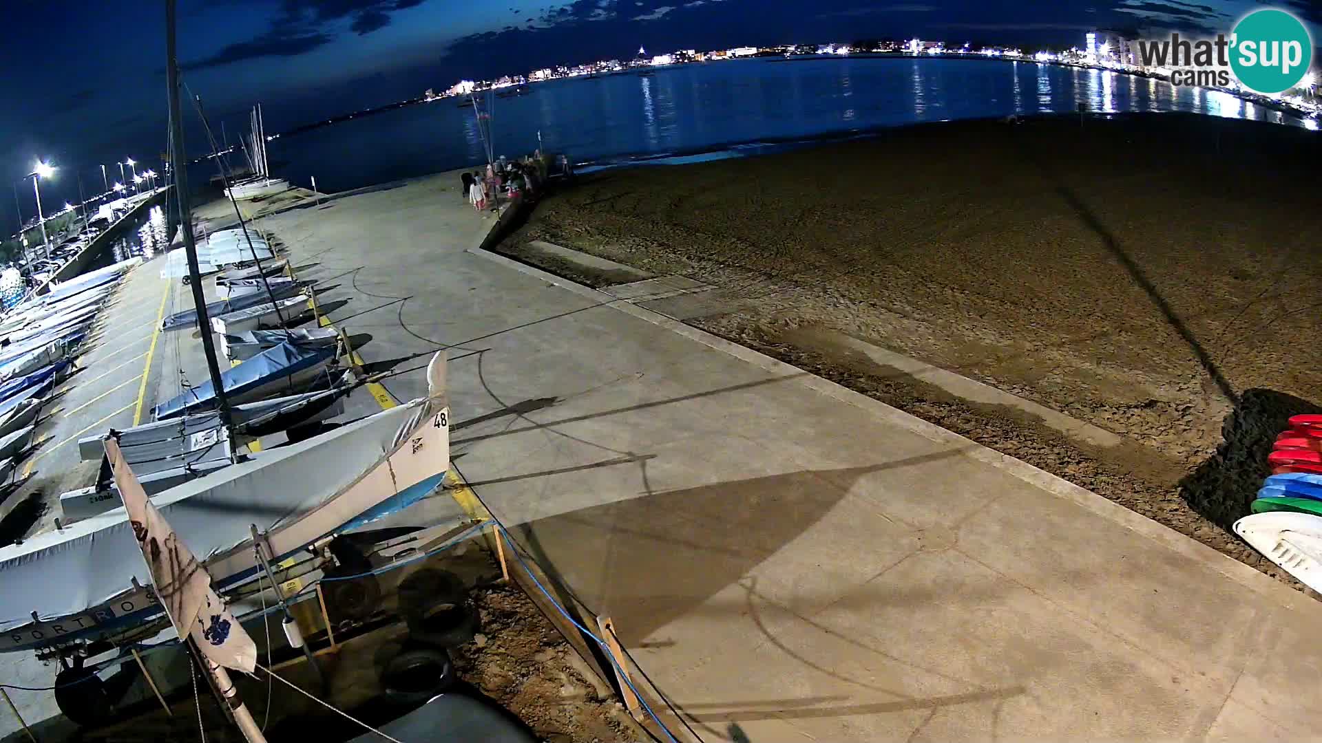 Web kamera Roses marina – Costa Brava – plaža La Perola