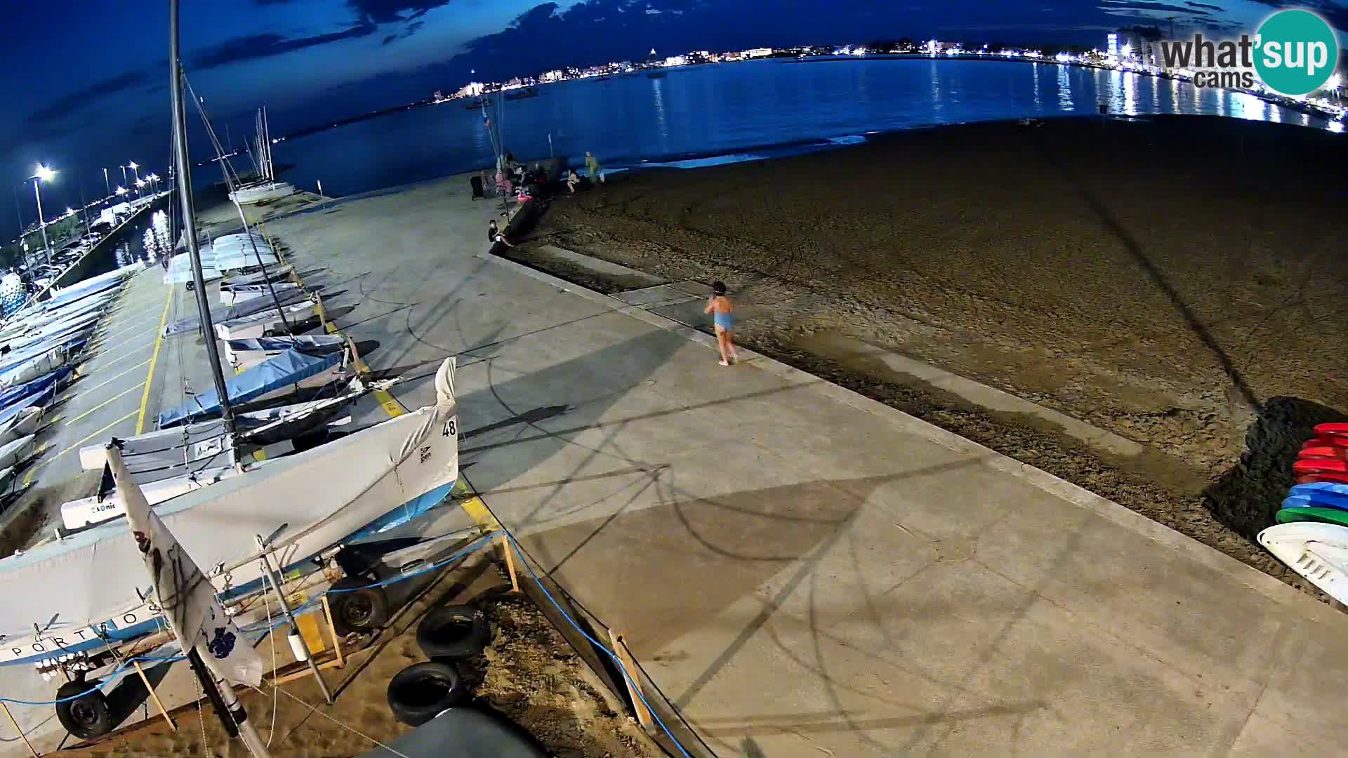 Webcam porto di Roses – Costa Brava – spiaggia La Perola