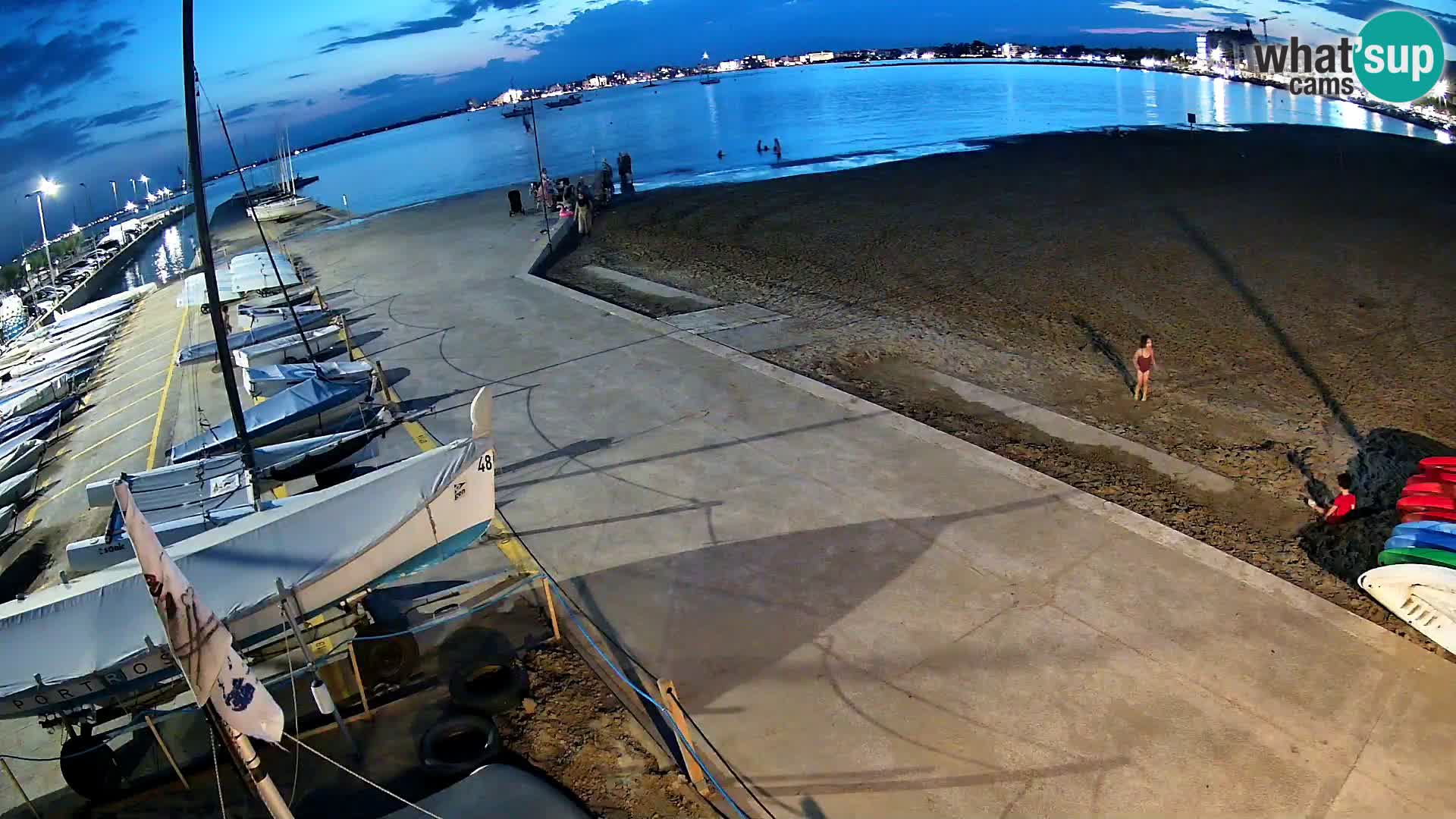 Roses webcam Port – Costa Brava – plage La Perola