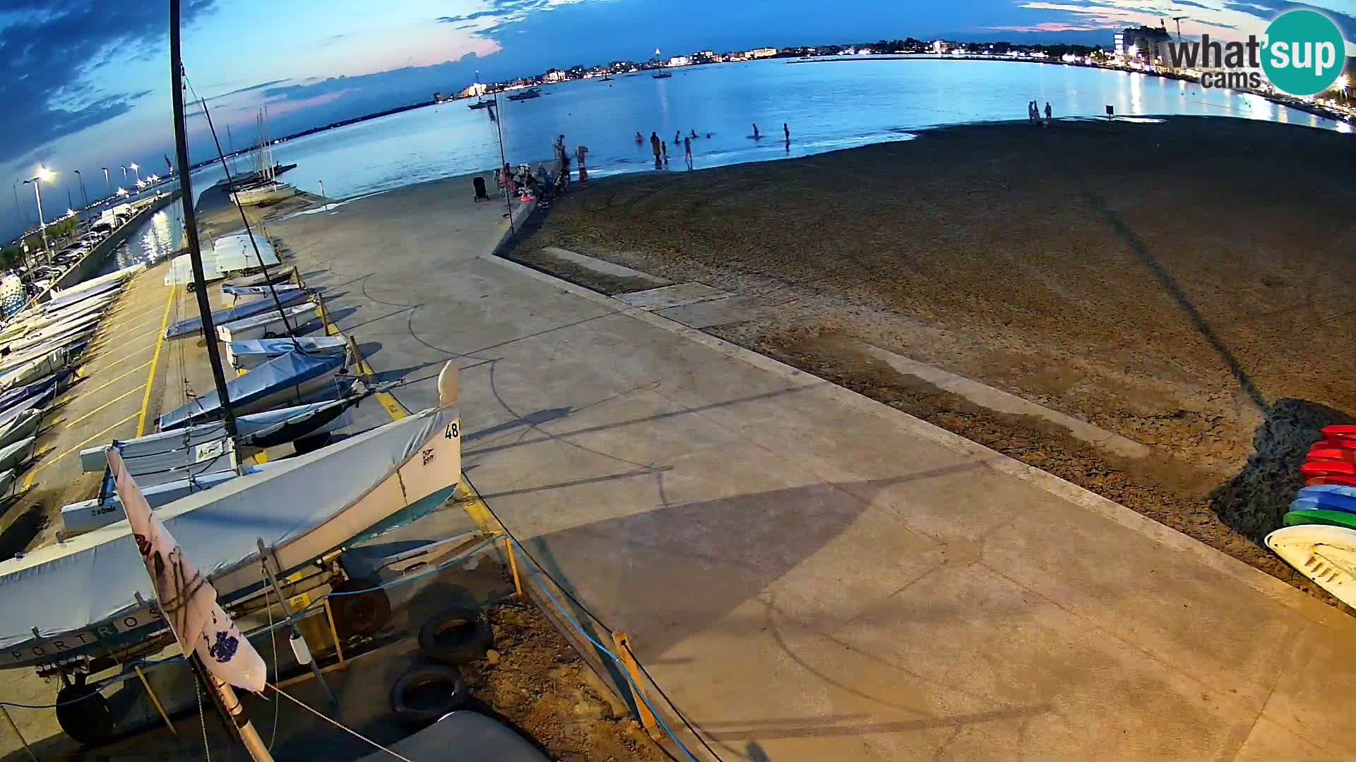 Webcam Hafen von Roses – Costa Brava – Strand La Perola