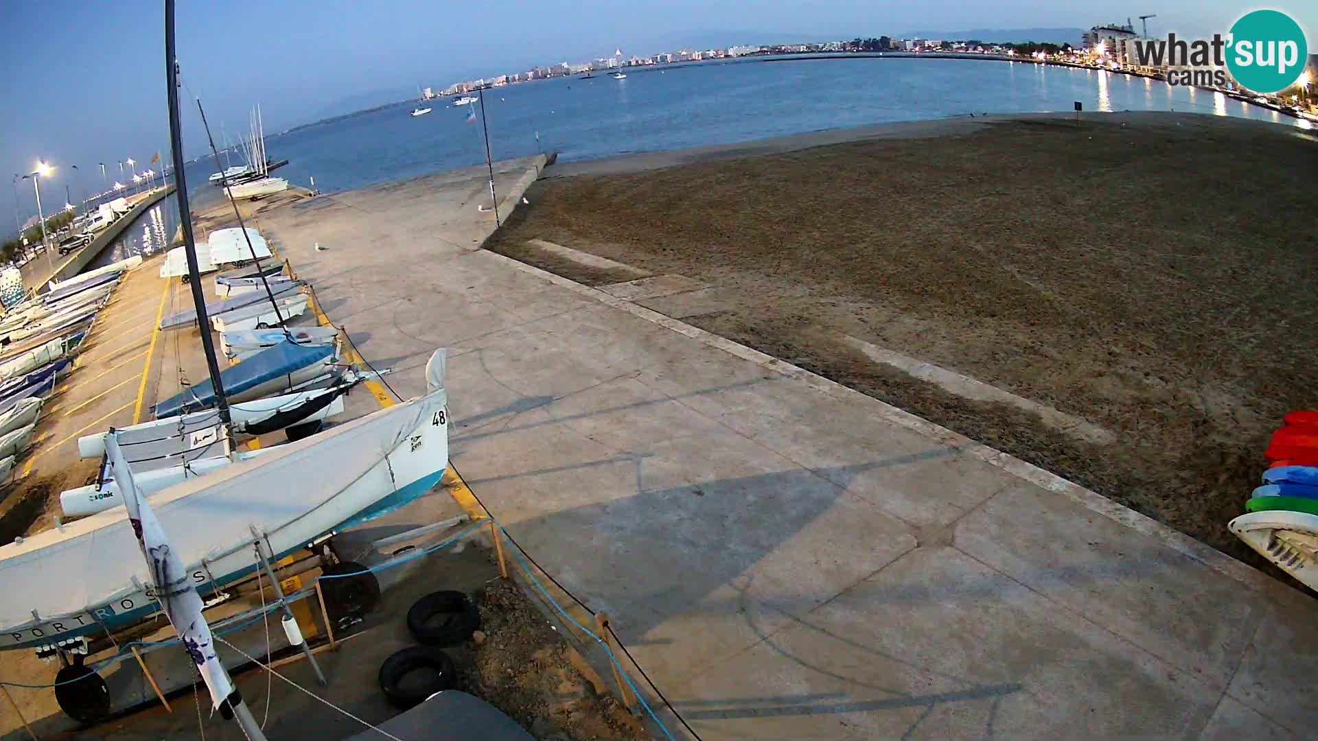 Kamera Roses marina – Costa Brava – plaža La Perola