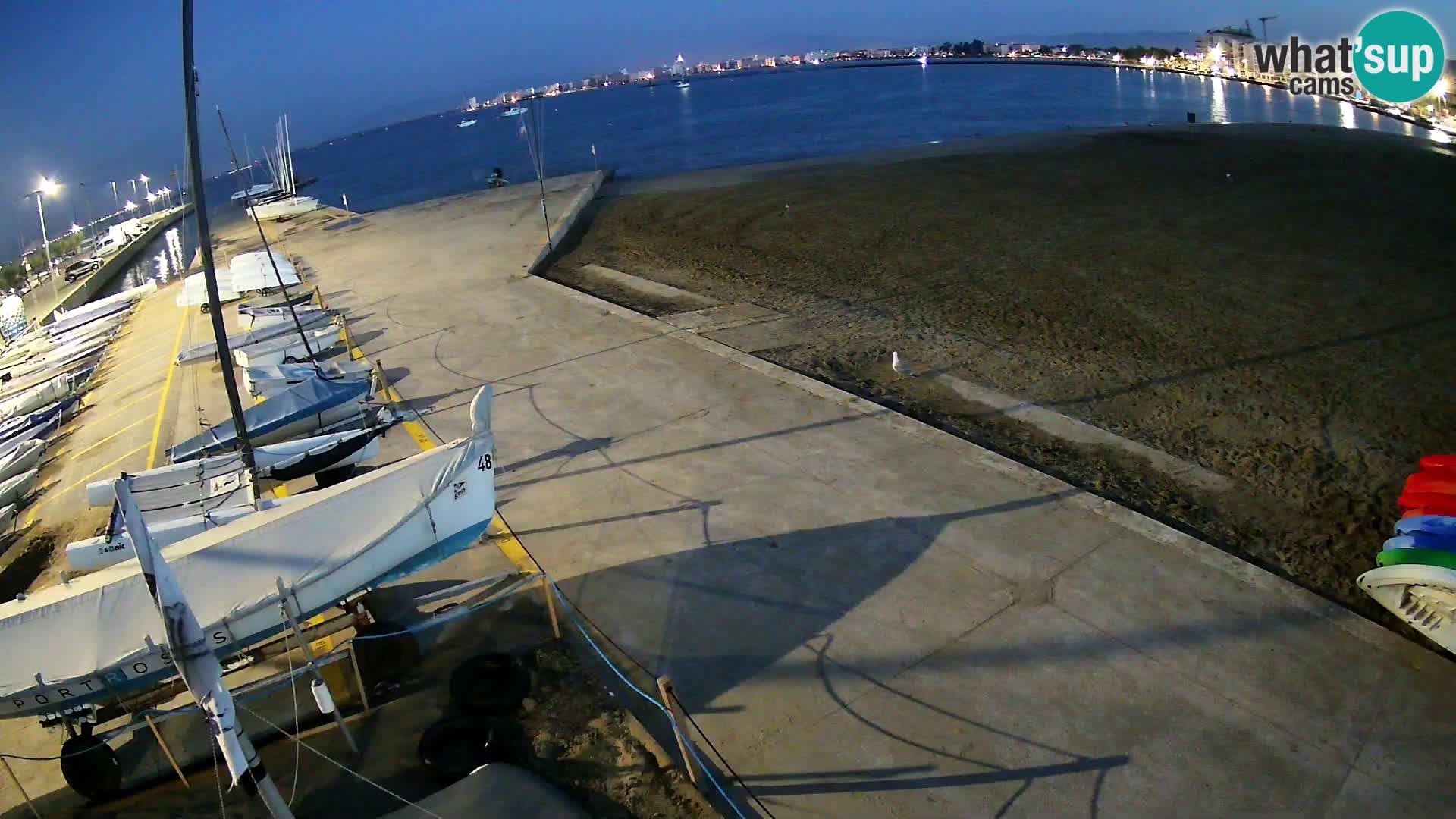 Roses webcam Port – Costa Brava – plage La Perola