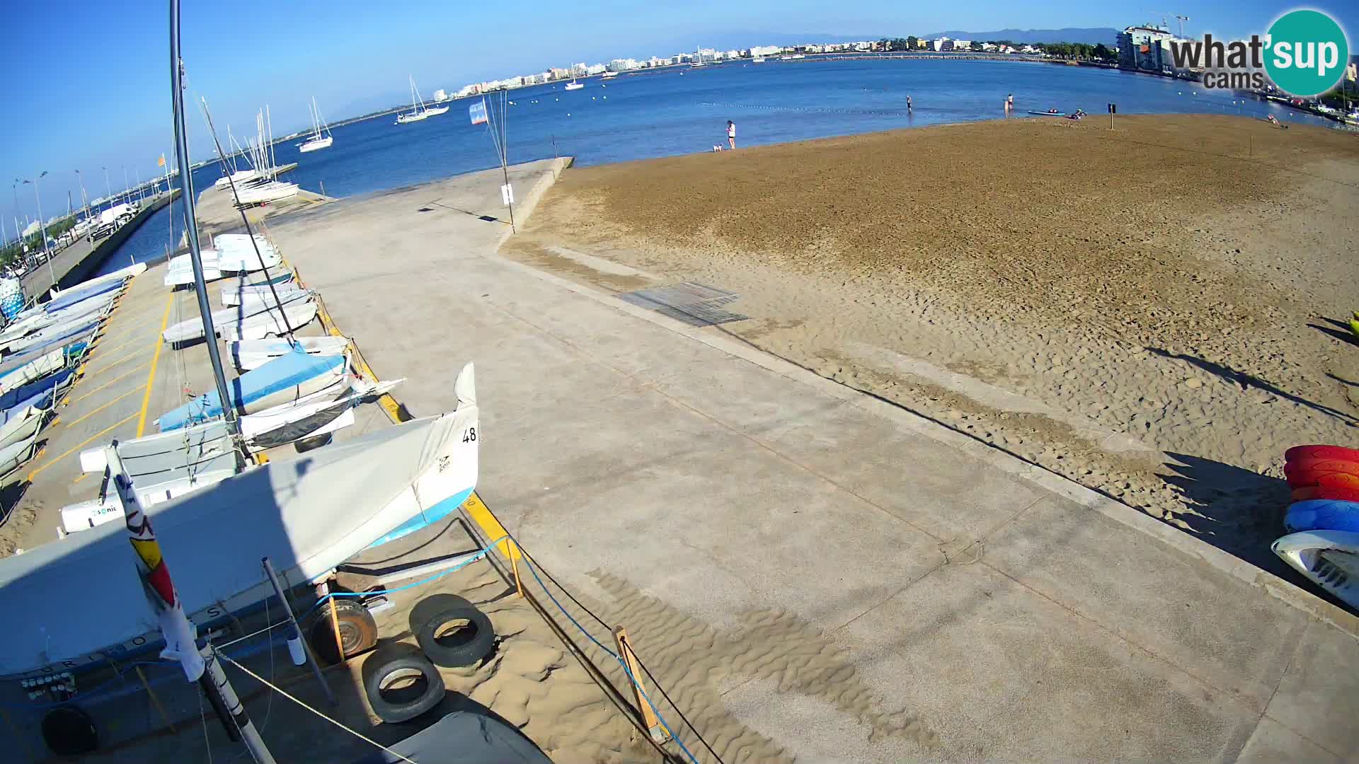 Webcam Port of Roses – Costa Brava – La Perola Beach