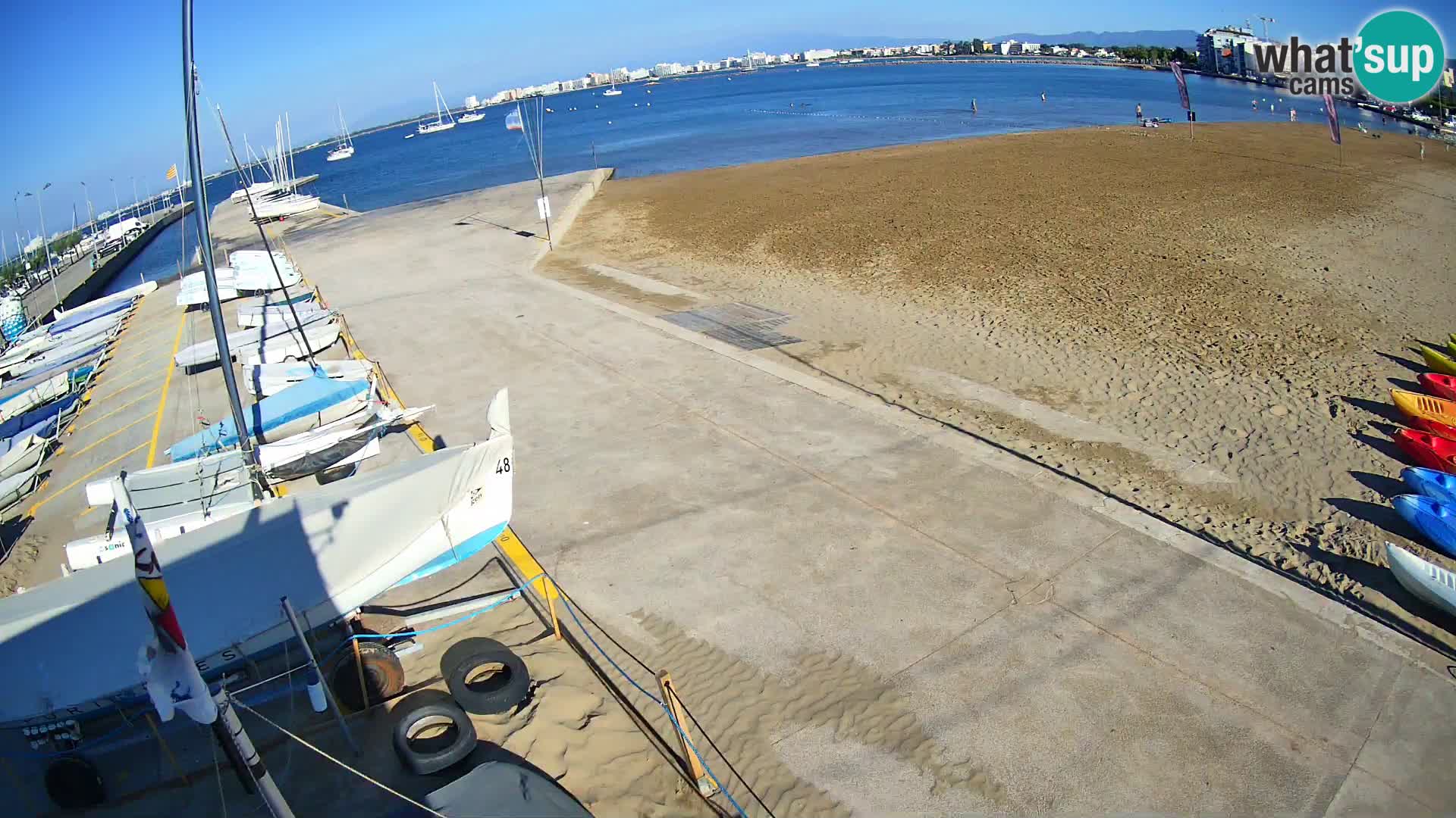 Webcam Port of Roses – Costa Brava – La Perola Beach