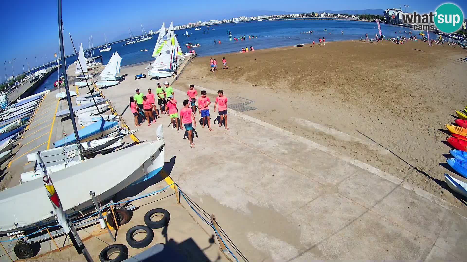 Webcam Port of Roses – Costa Brava – La Perola Beach