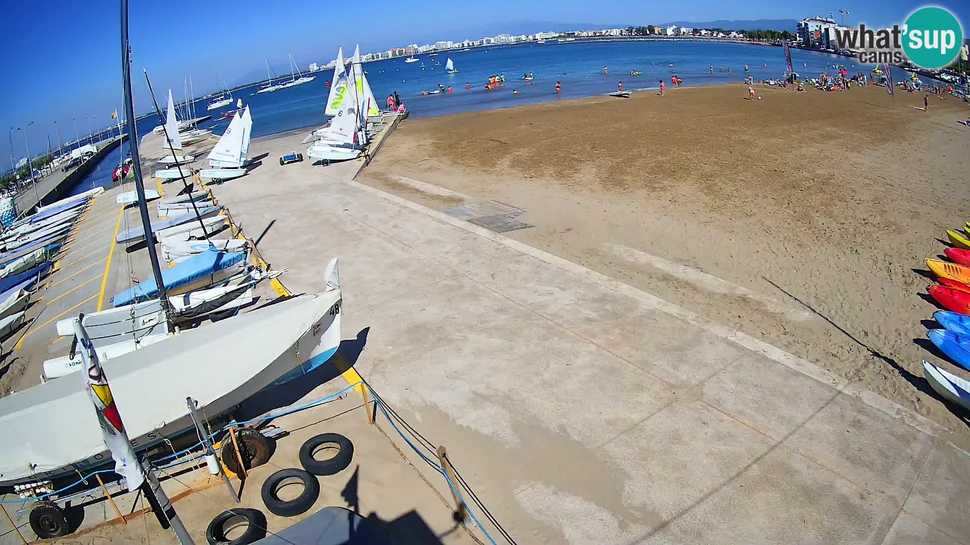 Webcam Port of Roses – Costa Brava – La Perola Beach