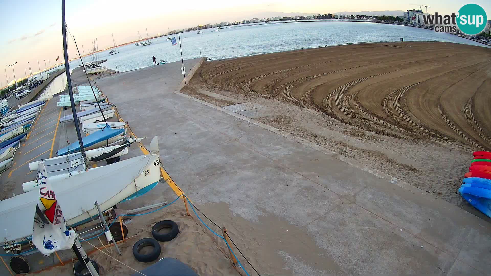 Webcam Port of Roses – Costa Brava – La Perola Beach