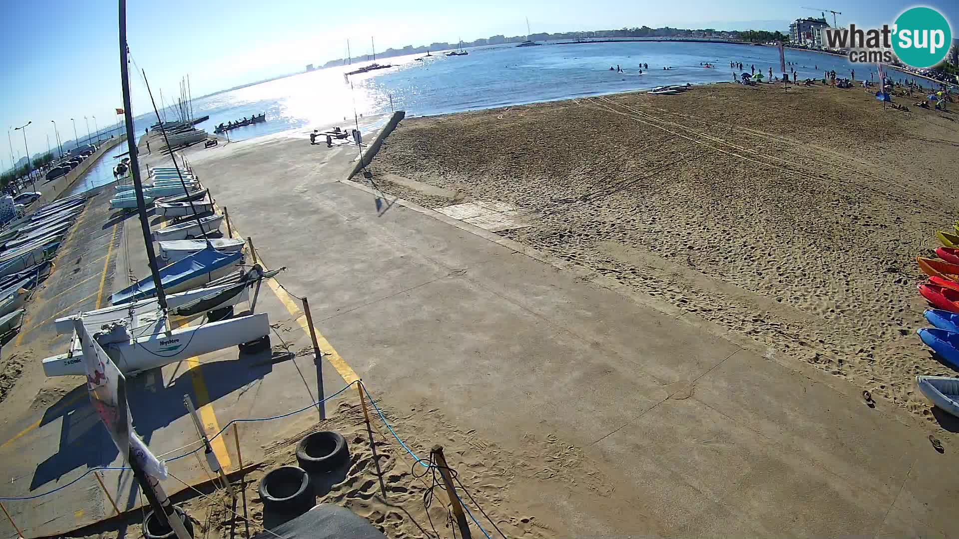 Webcam porto di Roses – Costa Brava – spiaggia La Perola