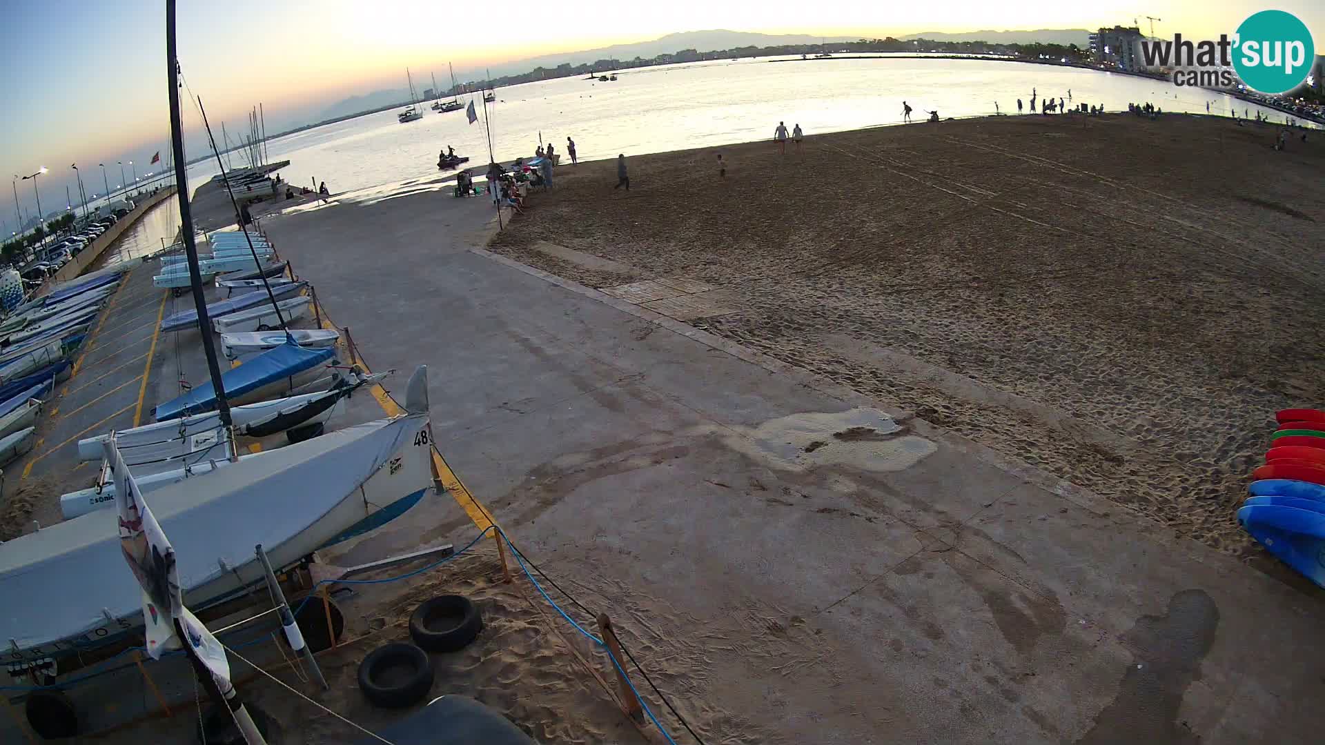 Webcam Hafen von Roses – Costa Brava – Strand La Perola