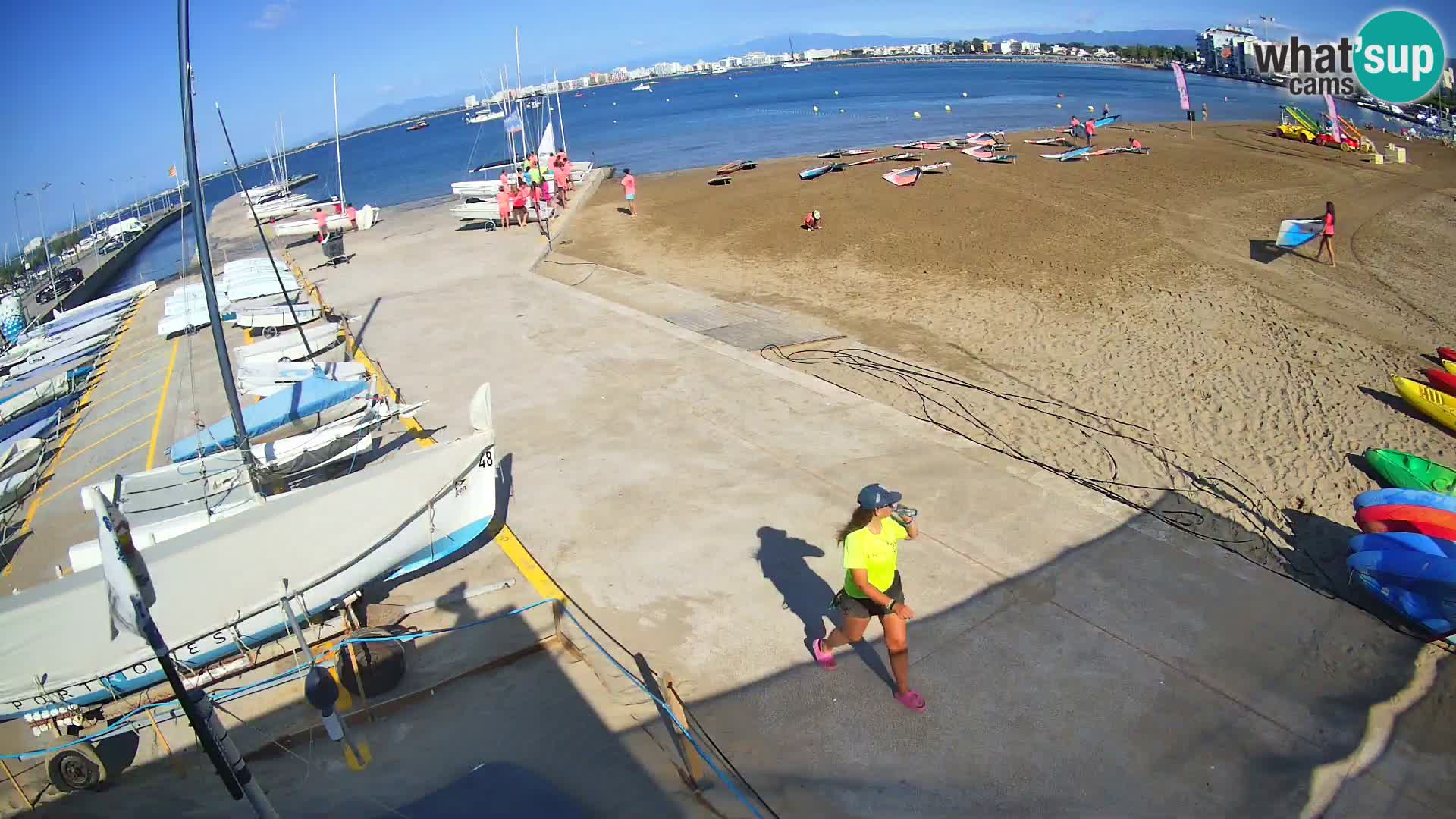 Webcam Port of Roses – Costa Brava – La Perola Beach