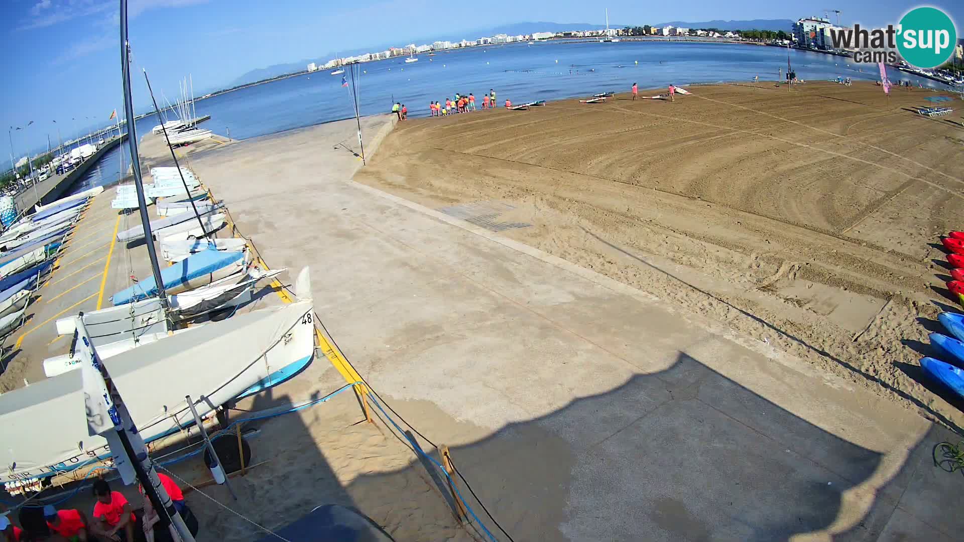 Webcam Port of Roses – Costa Brava – La Perola Beach
