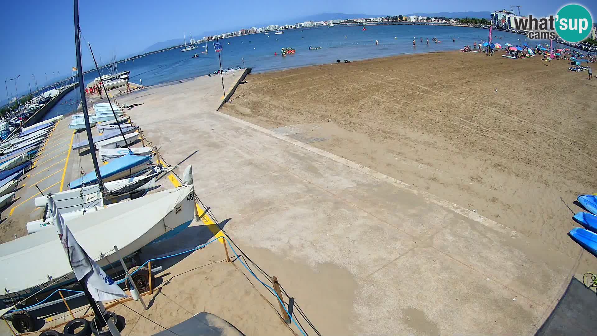 Webcam Port of Roses – Costa Brava – La Perola Beach