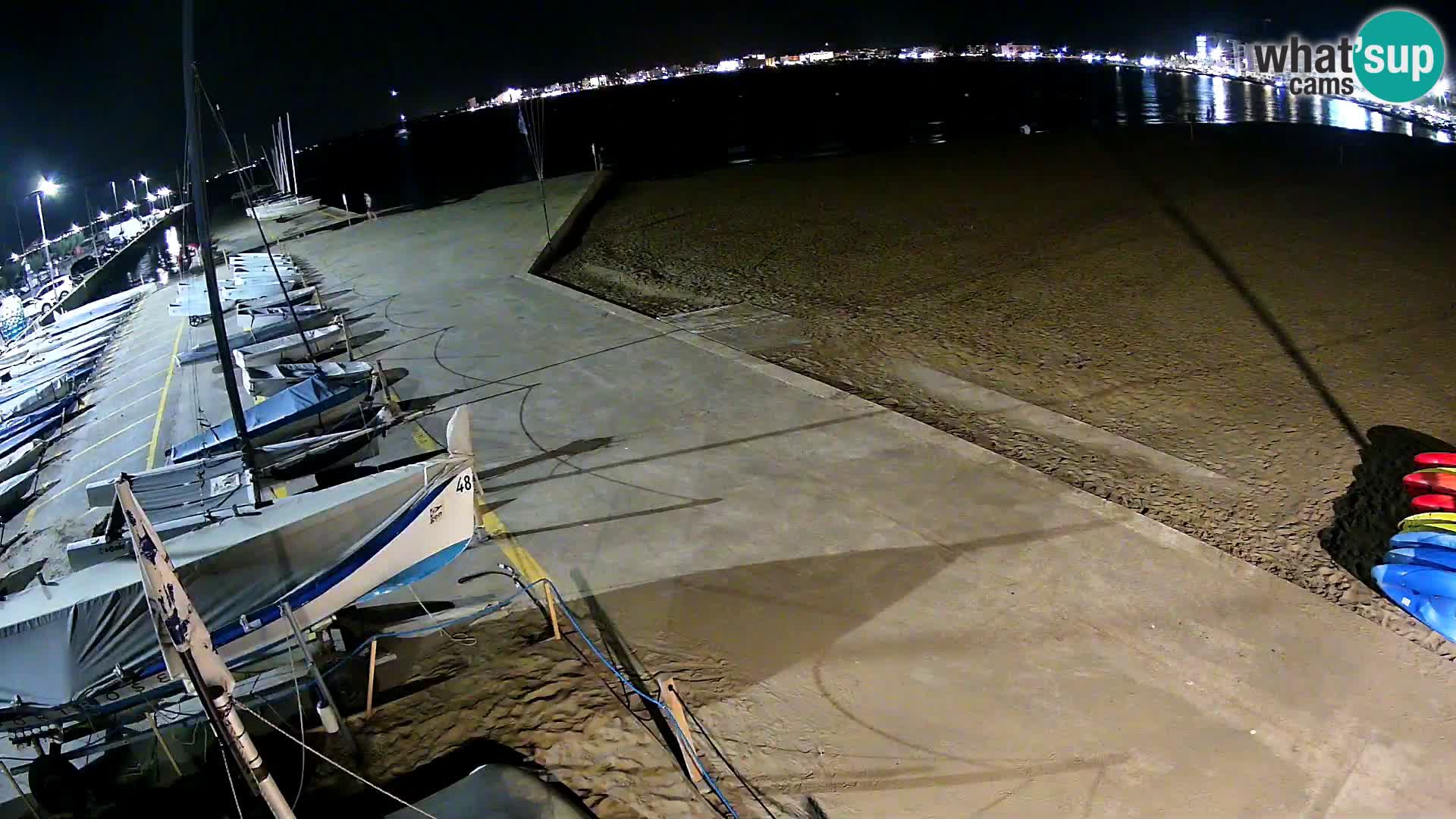 Webcam porto di Roses – Costa Brava – spiaggia La Perola