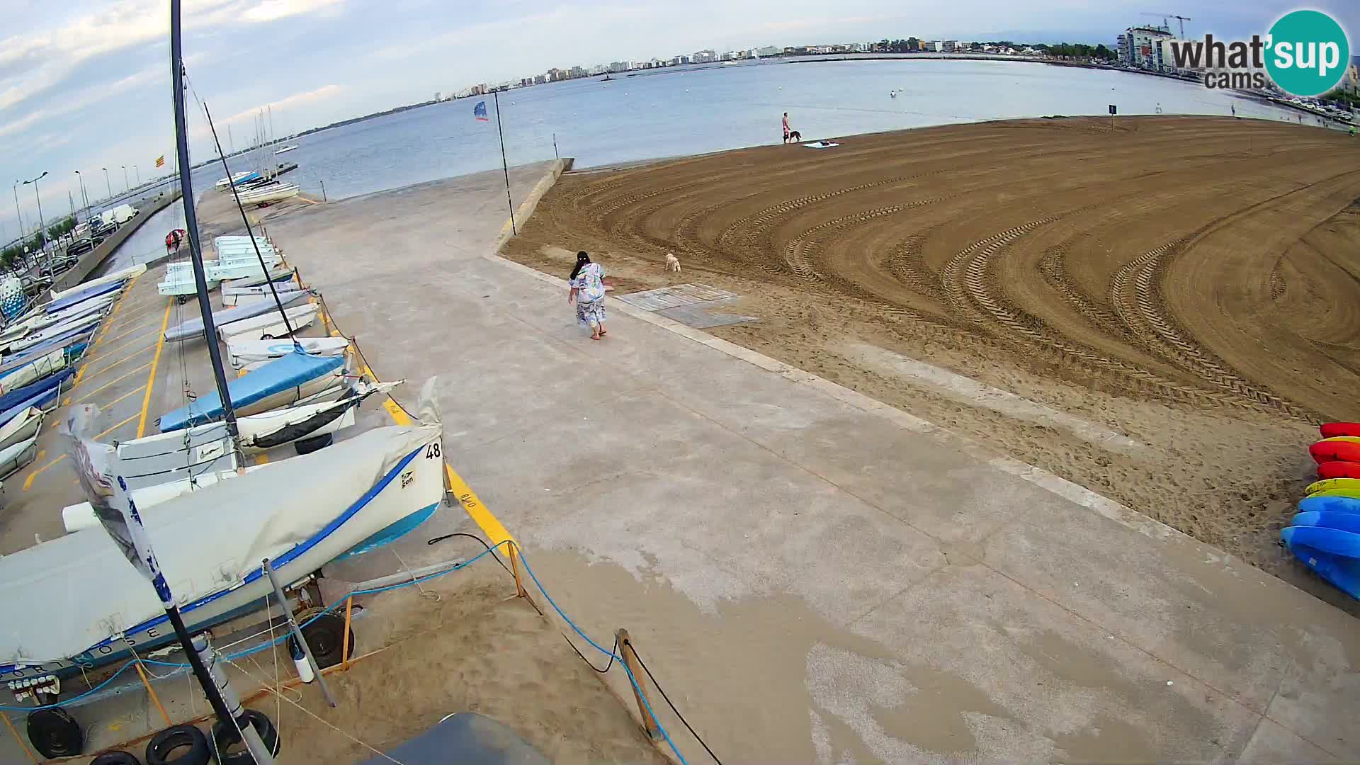Roses webcam Port – Costa Brava – plage La Perola