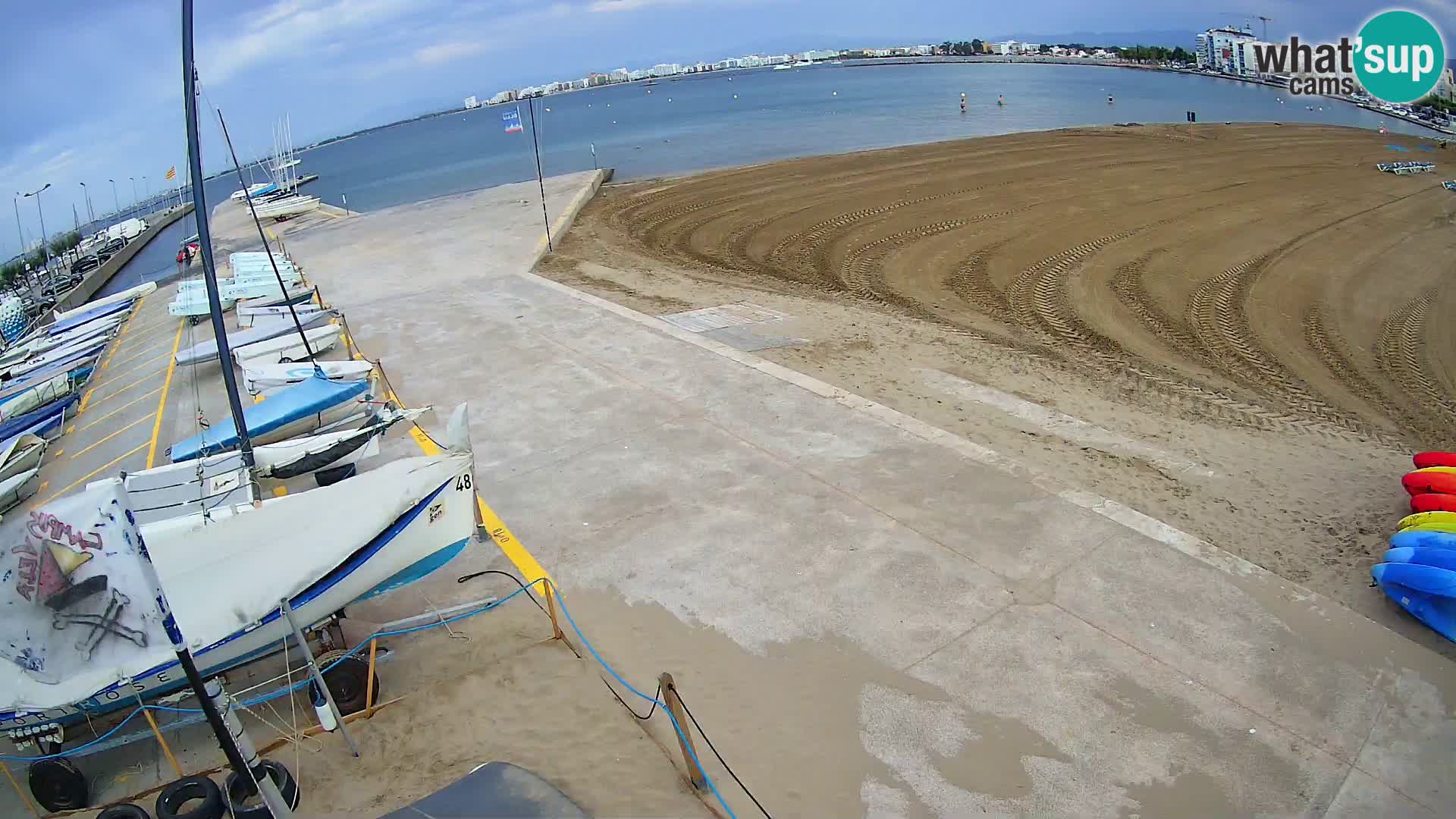 Kamera Roses marina – Costa Brava – plaža La Perola