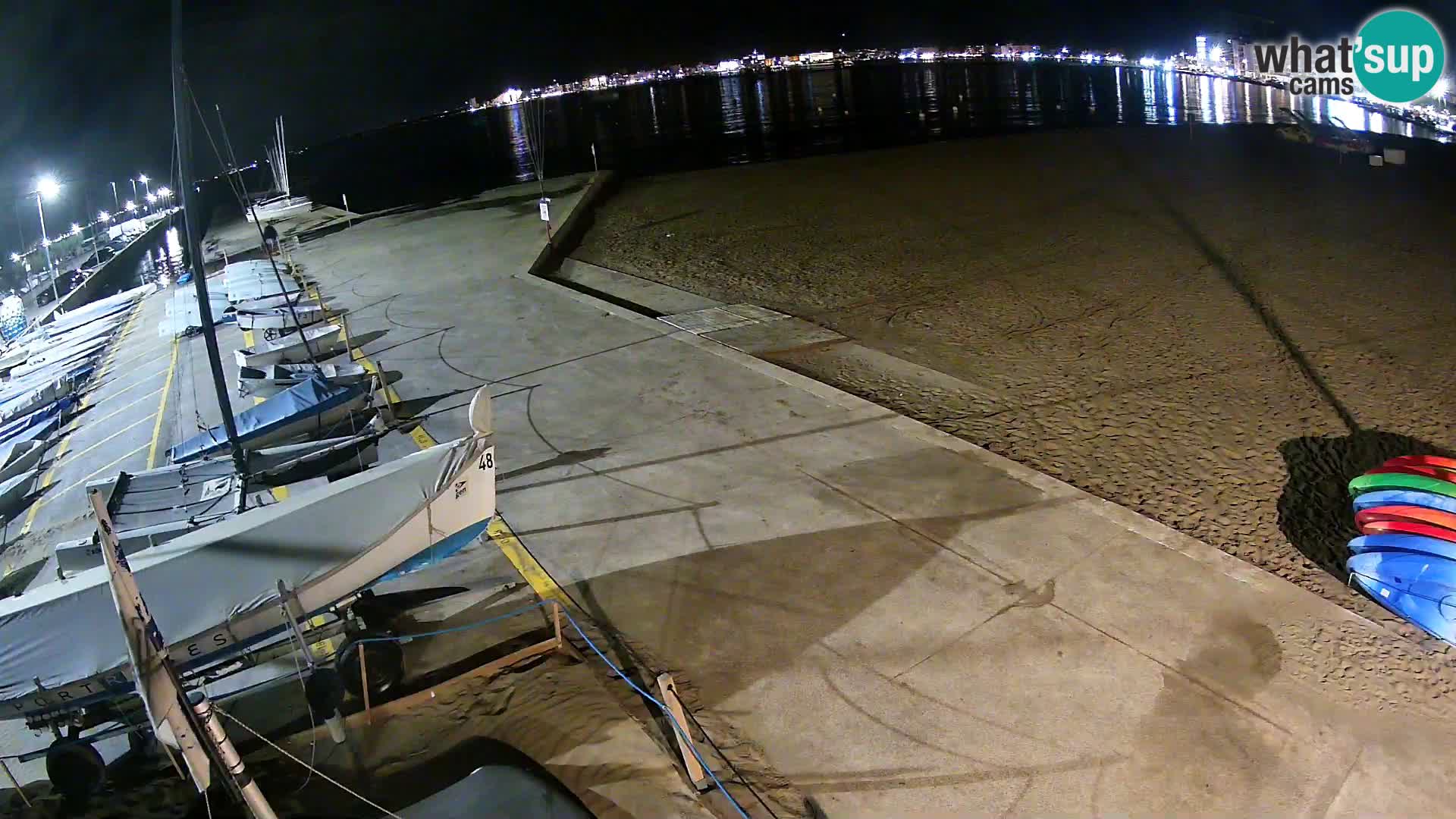 Webcam Hafen von Roses – Costa Brava – Strand La Perola