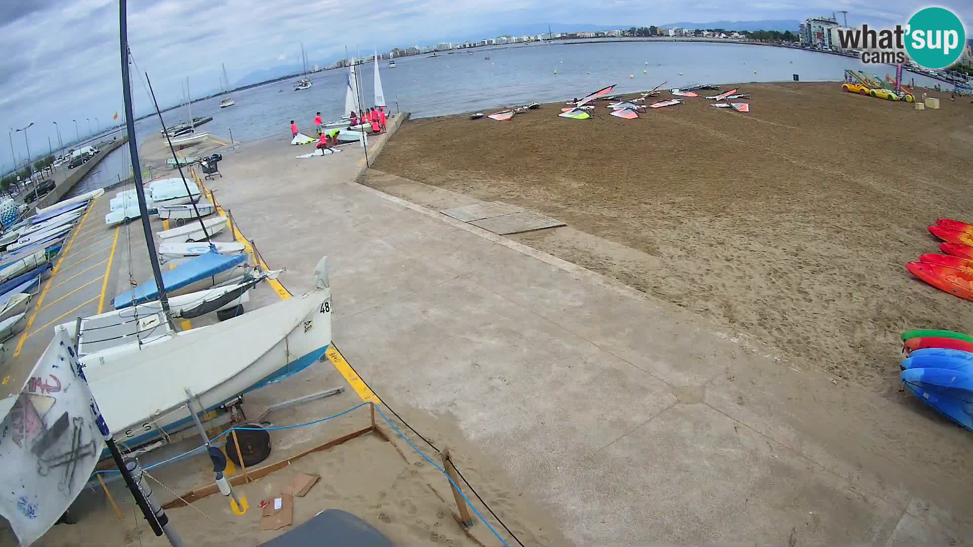 Webcam Hafen von Roses – Costa Brava – Strand La Perola